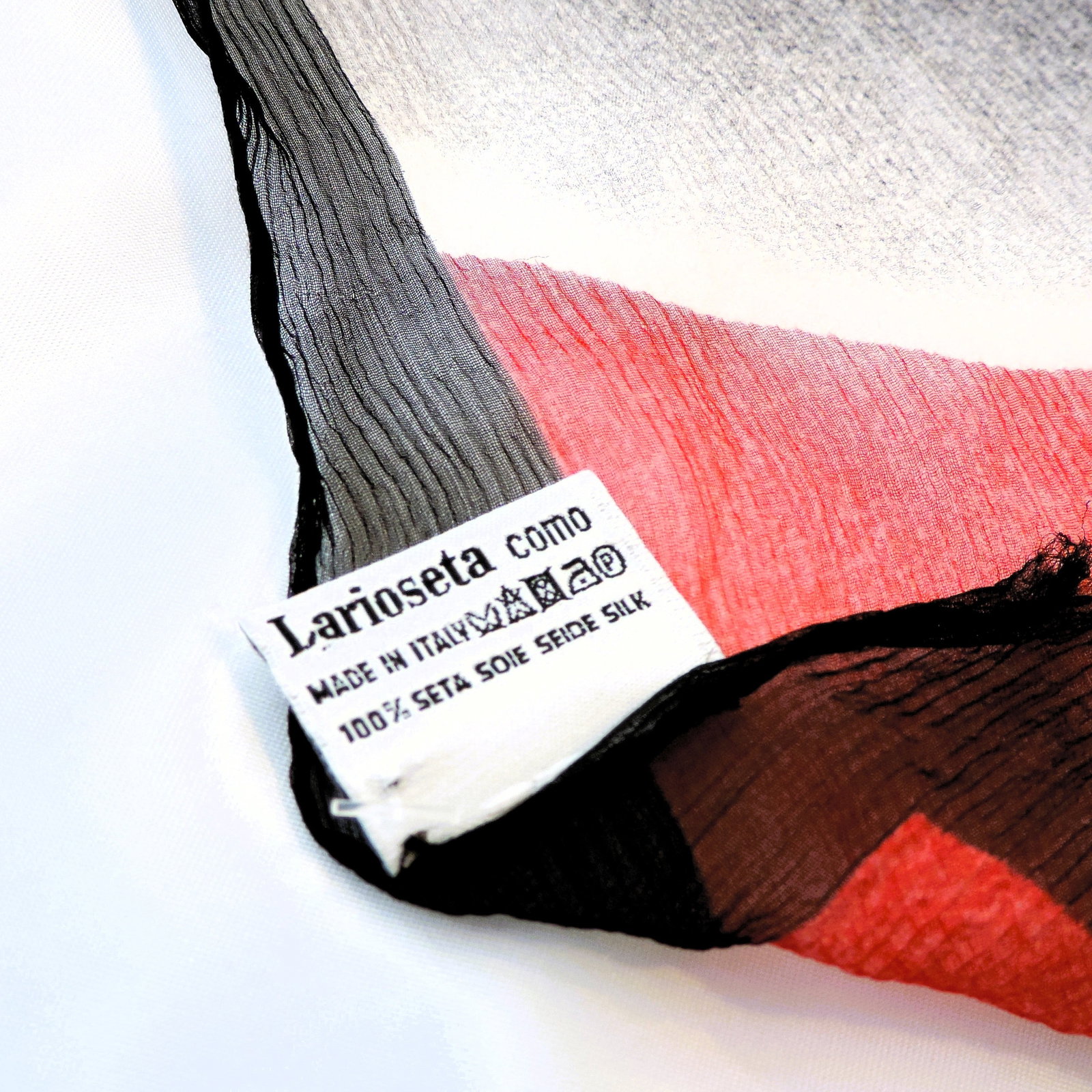 Vintage Moschino Silk Scarf 172x60cm - 7