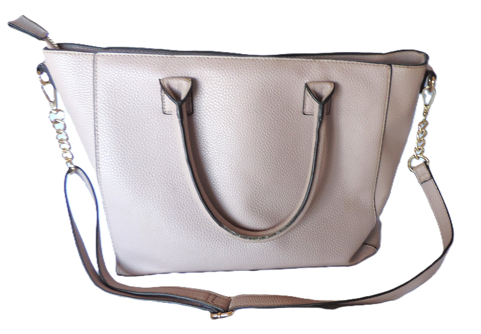 CARVELA Dusty Pink Twin Handled Tote Bag - 6