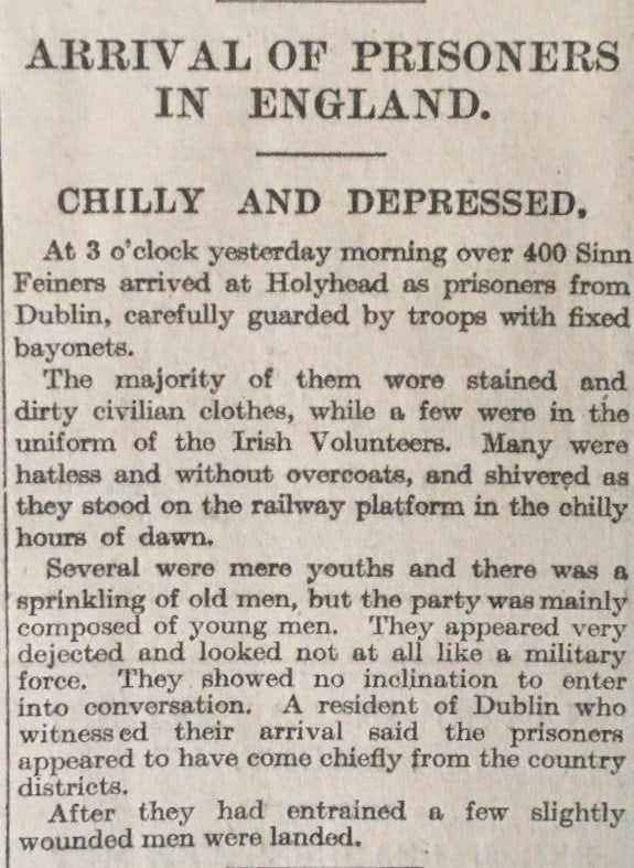 Irish Easter Rising 1916 Padraig Pearse Letter of Surrender, GPO In Ruins Rare Newspaper - 5