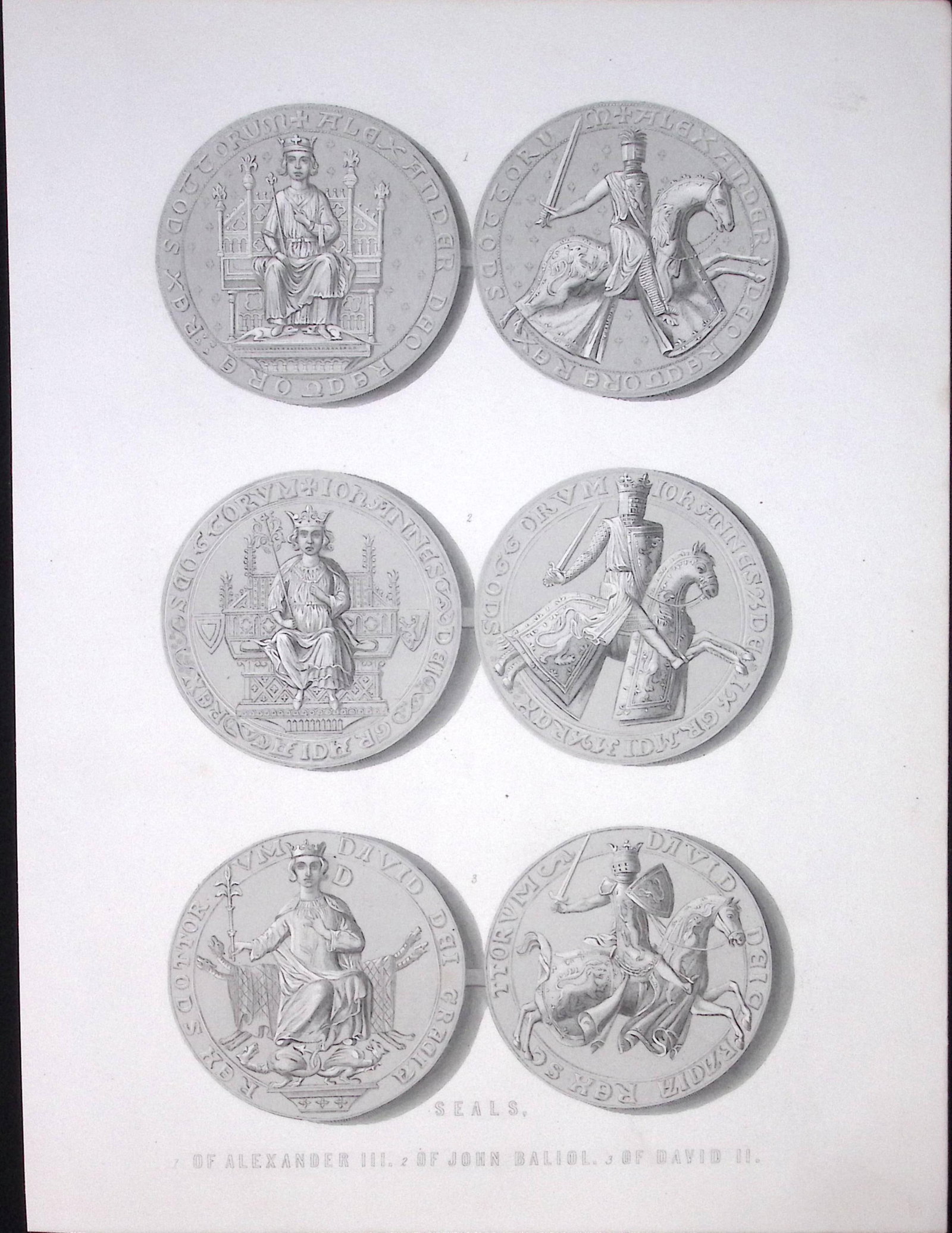 The Borough Seals of Scotland Antique Victorian 152 Years-Old Engraving-12: Title: The Borough Seals of Scotland Antique Victorian 152 Years-Old Engraving-12 Description: This Antique Print Was Removed from an Edition of. Tytler's History of Scotland Published in 1873