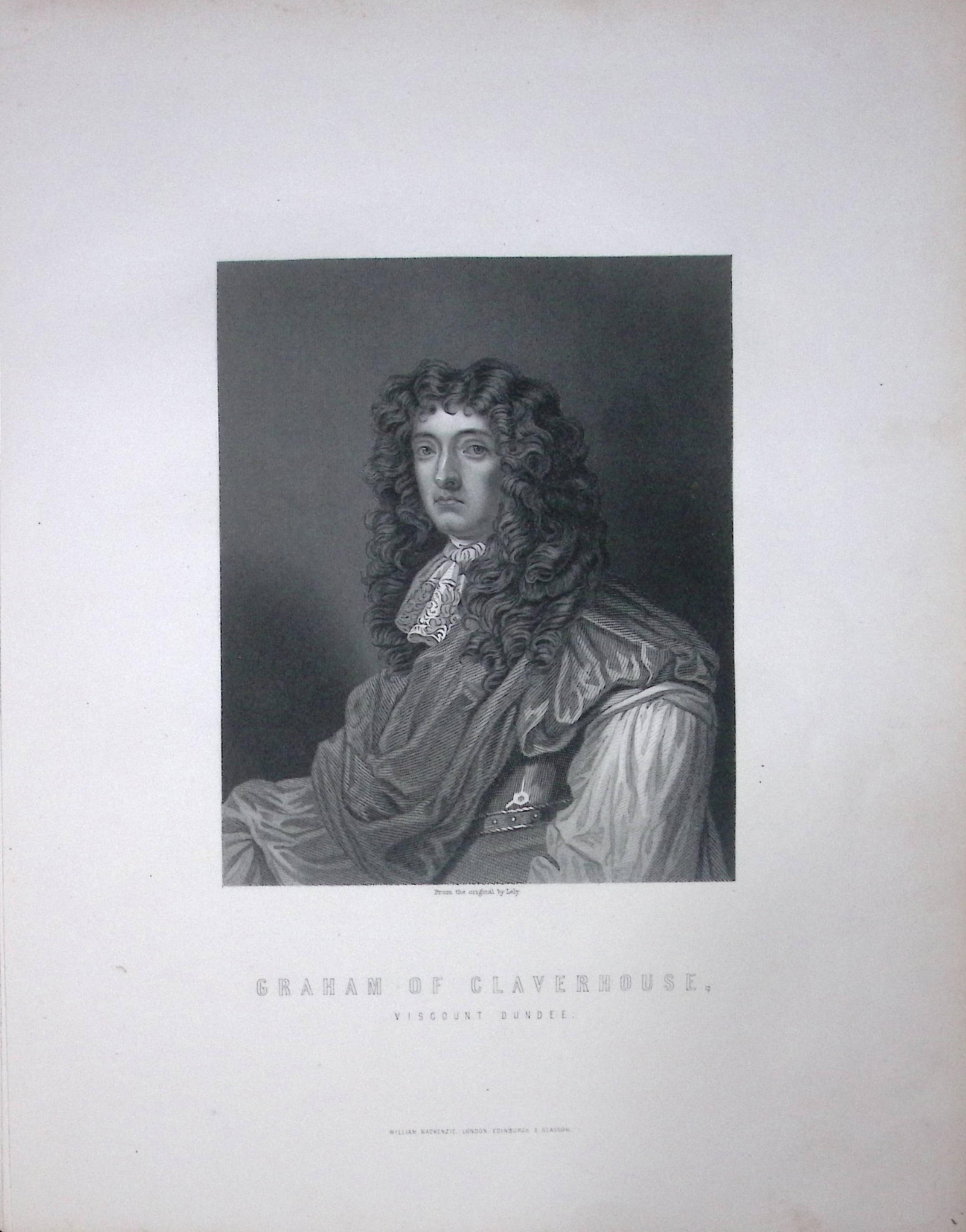 Graham of Claverhouse Scotland 1873 Antique 152 Years-Old Engraving-43: Title: Graham of Claverhouse Scotland 1873 Antique 152 Years-Old Engraving-43 Description: This Antique Print Was Removed from an Edition of. Tytler's History of Sc