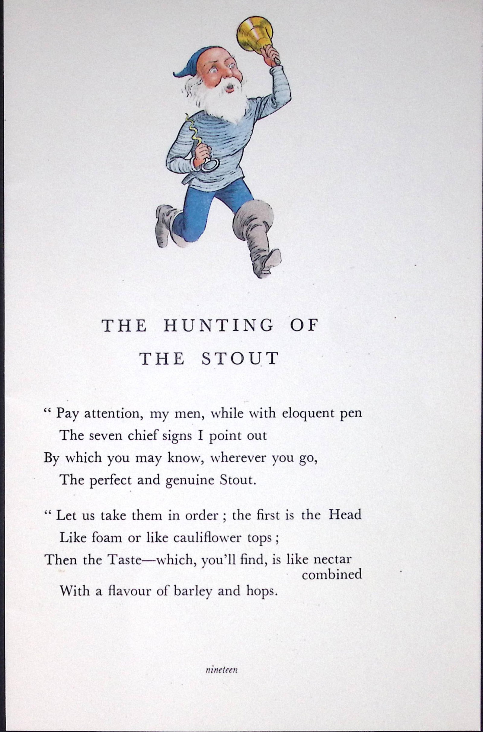 Guinness 93 Years-Old Rare Illustrated by John Gilroy 1933 The Guinness Alice-8.: Title: Guinness 93 Years-Old Rare Illustrated by John Gilroy 1933 The Guinness Alice-8. Description: Lithographed Illustration. Measures approx. 9' x 6' (22.86 x 15.24 cm) (228.6 x 152.4