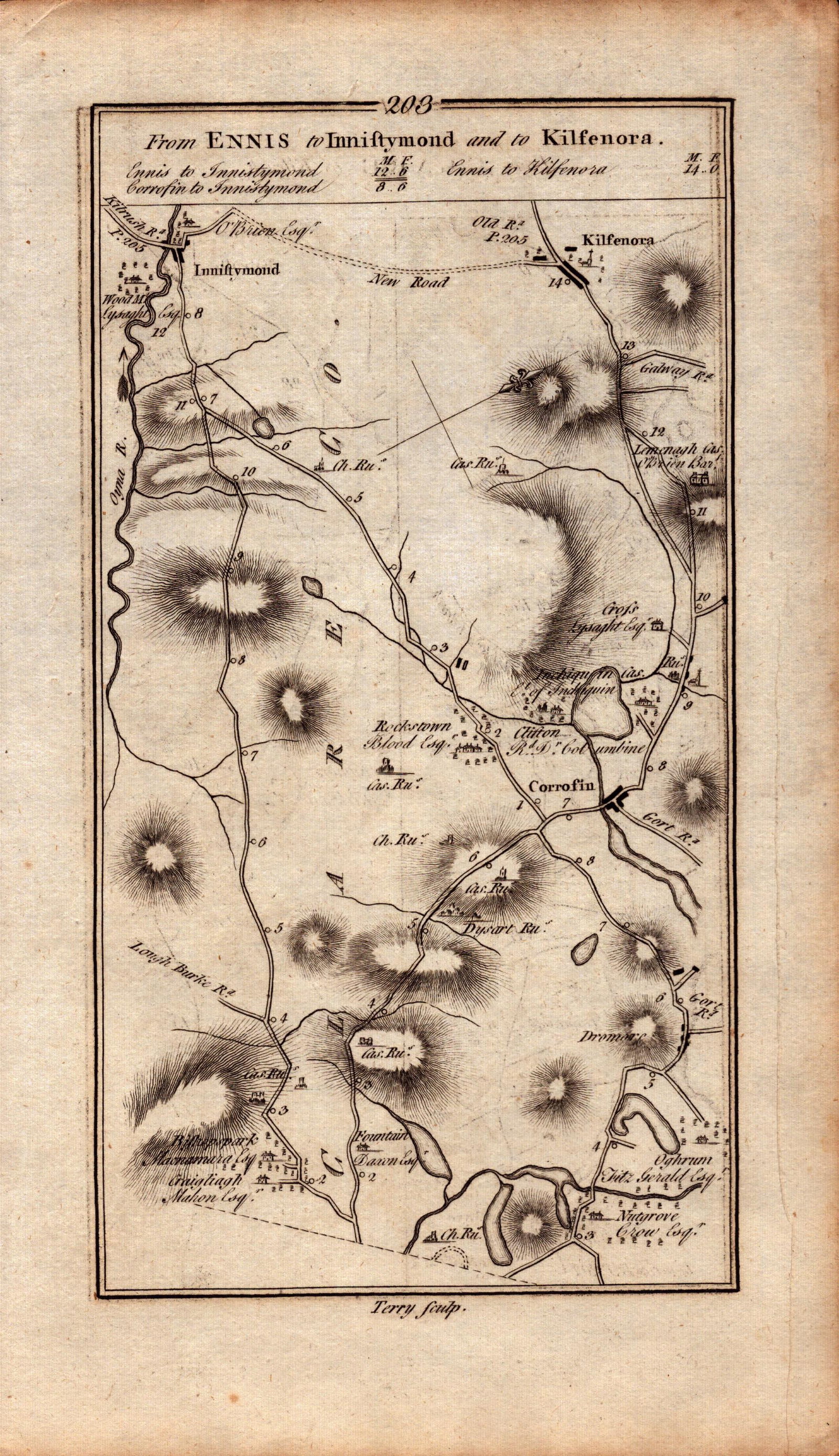 Ireland Rare Antique 1777 Map Ballymahon Carrick On Shannon Leitrim Longford-234: Title: Ireland Rare Antique 1777 Map Ballymahon Carrick On Shannon Leitrim Longford-234 Description: This Rare Irish Road Map Has Been Removed from a First Edition Copy of. Taylor &