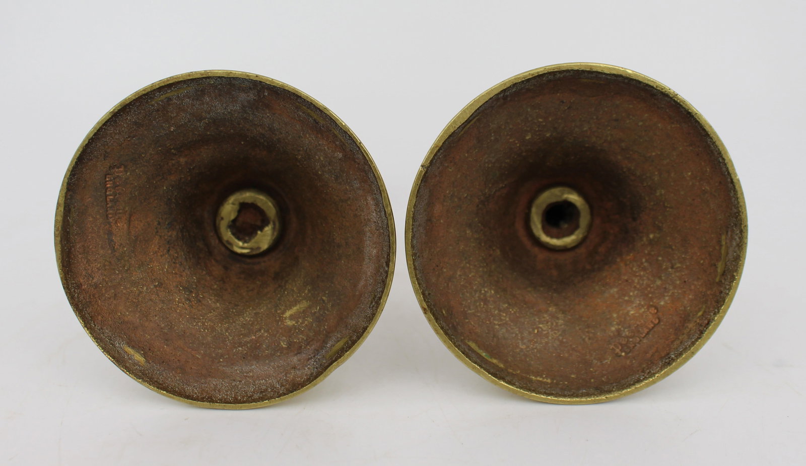 Pair of Vintage Brass Candlesticks - 3
