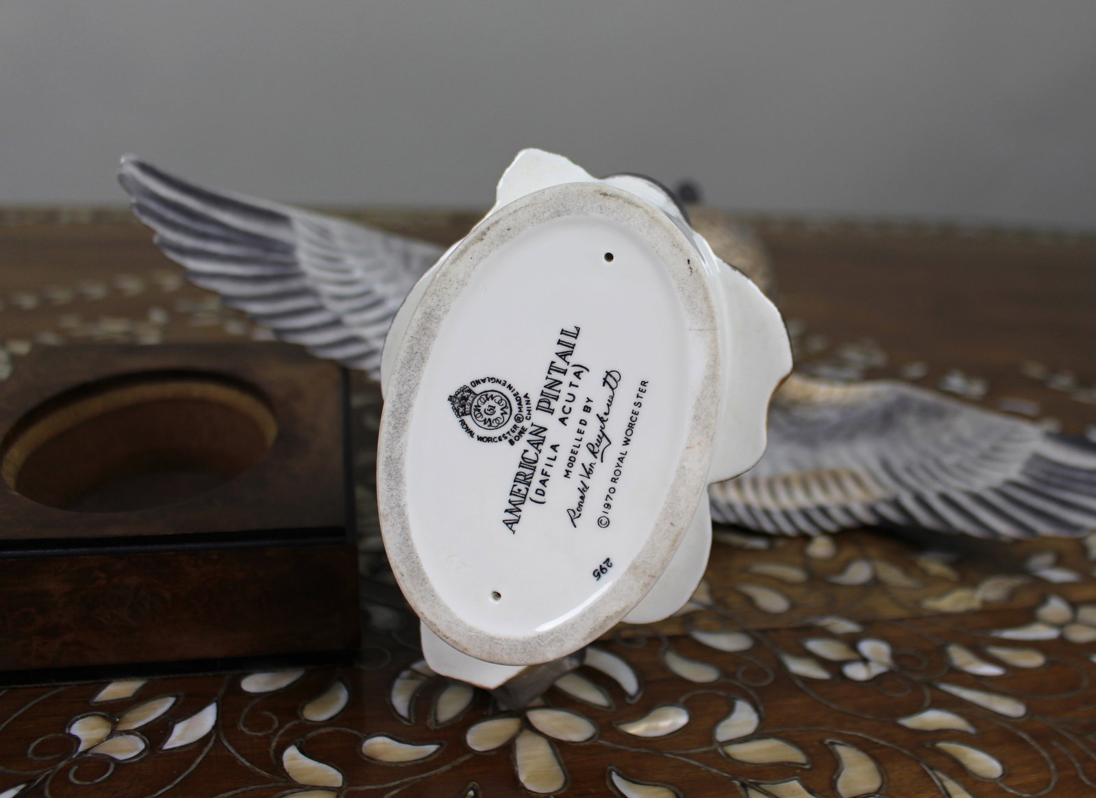 Royal Worcester ‘American Pintail’ by Ronald Van Ruyckevelt, 1970 - 10