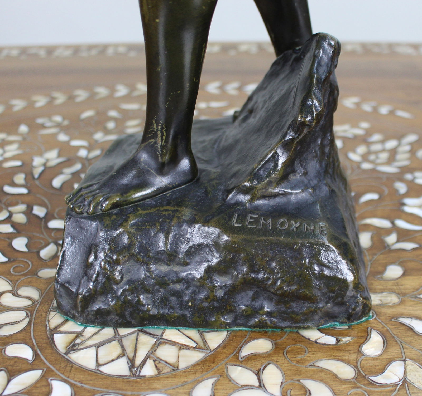 Fine Late 19th Century Bronze Figure Signed Lemoyne - 7