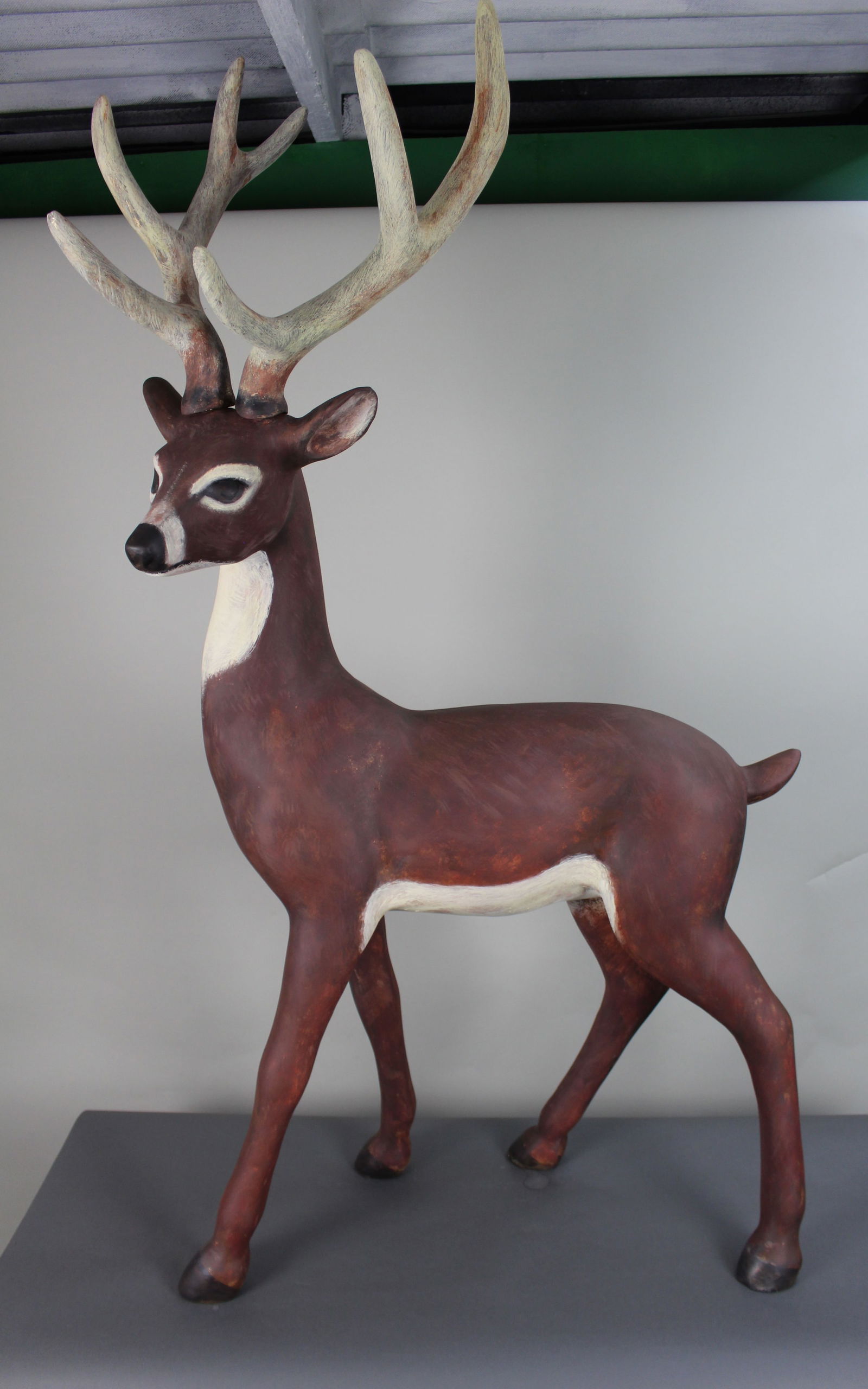 Hand Painted Stag Model - 2