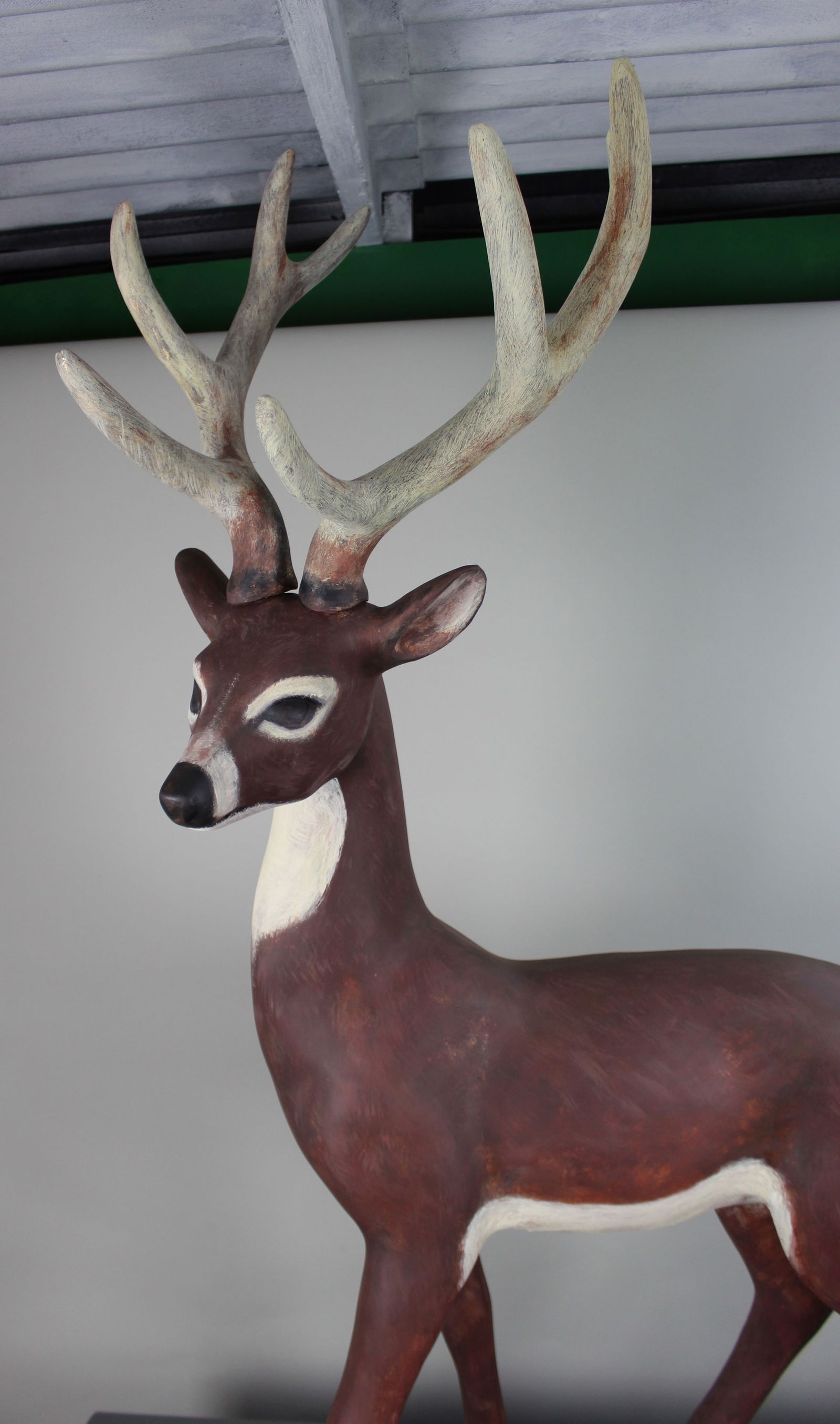 Hand Painted Stag Model - 3