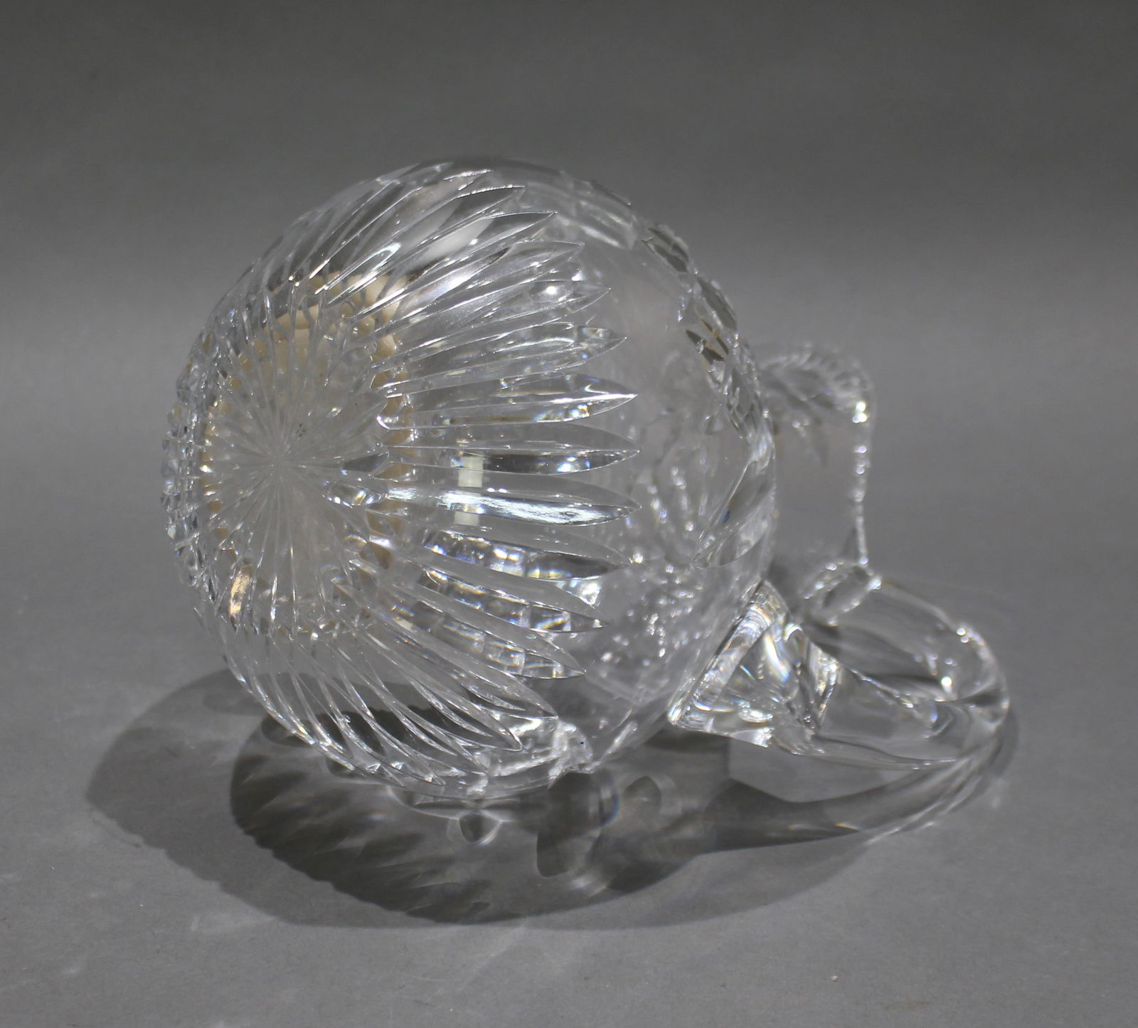 English Cut Glass Crystal Water Jug - 4