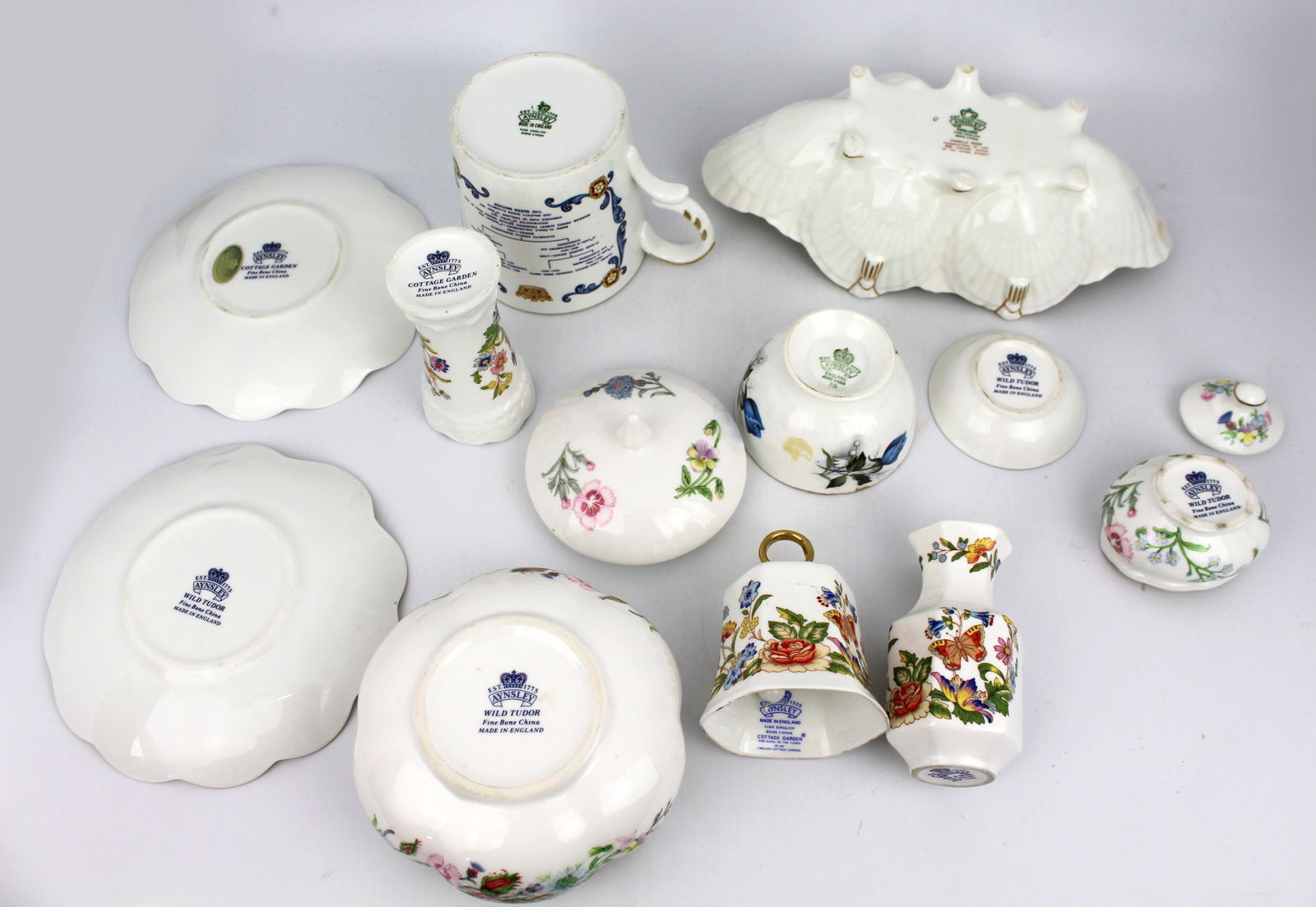 Collection of 11 Pieces of Aynsley - 2