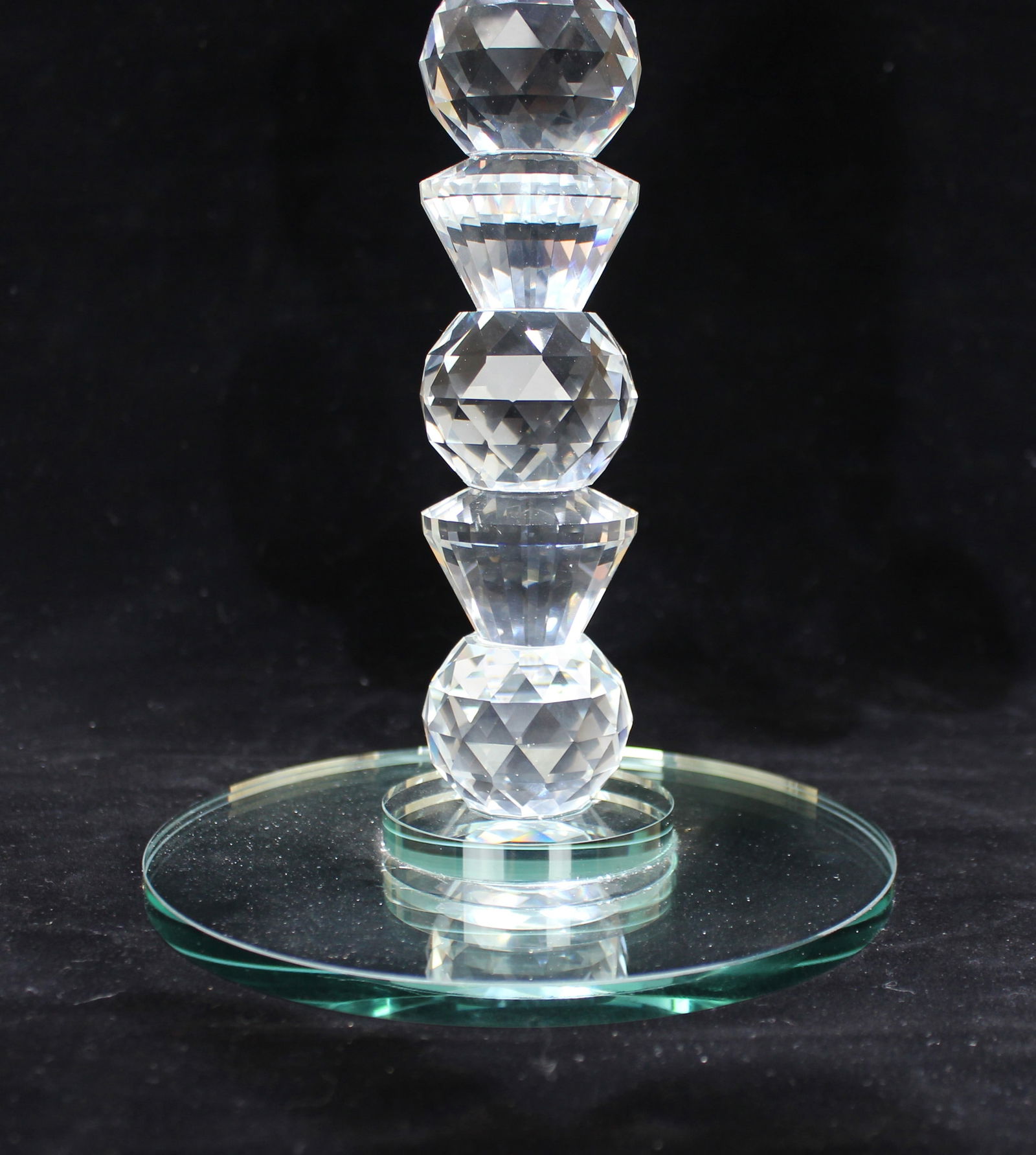 Stunning 9-Arm Crystal Candelabra - 4