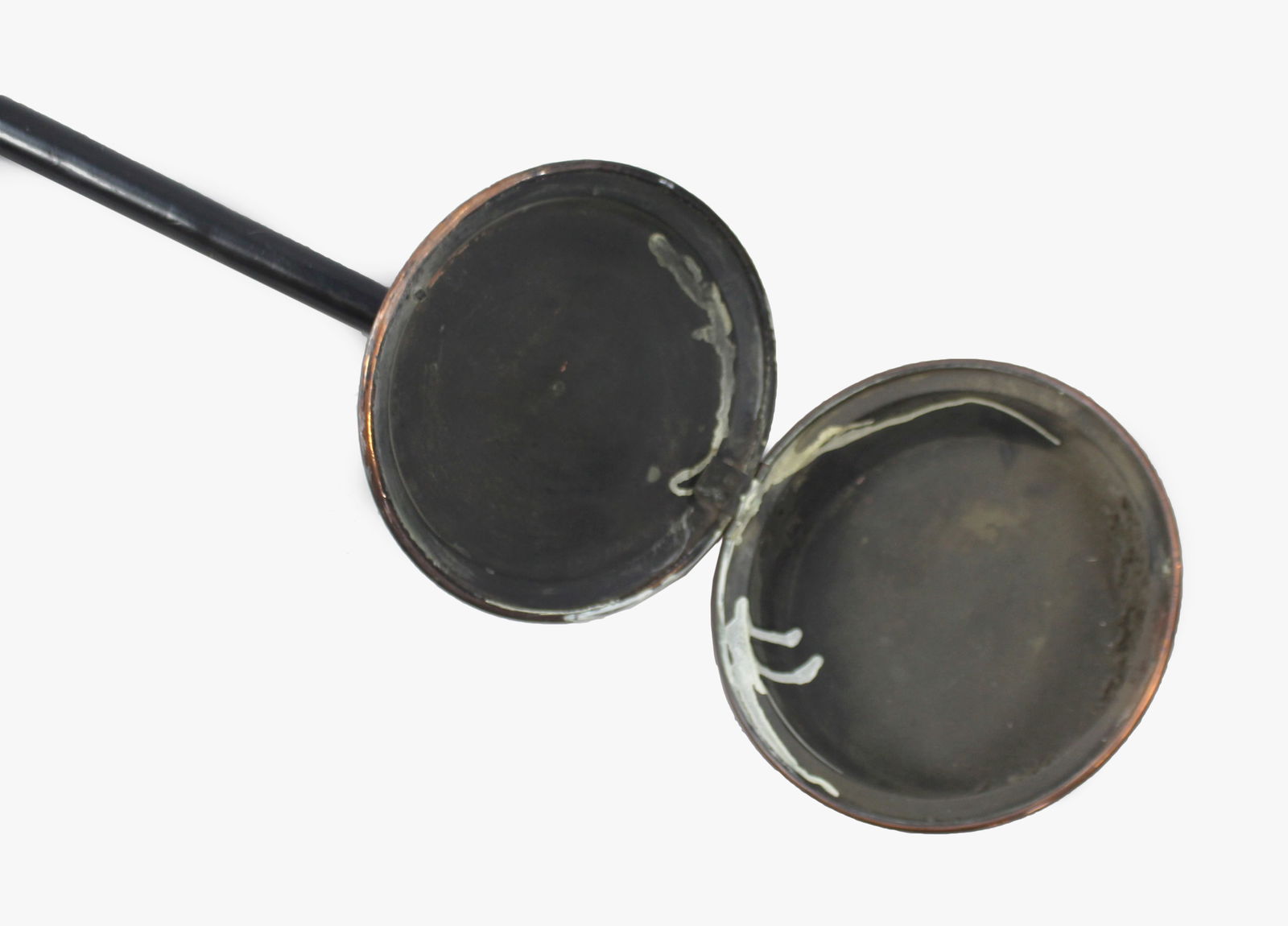 Antique English Ebonized Handled Copper Warming Pan - 3