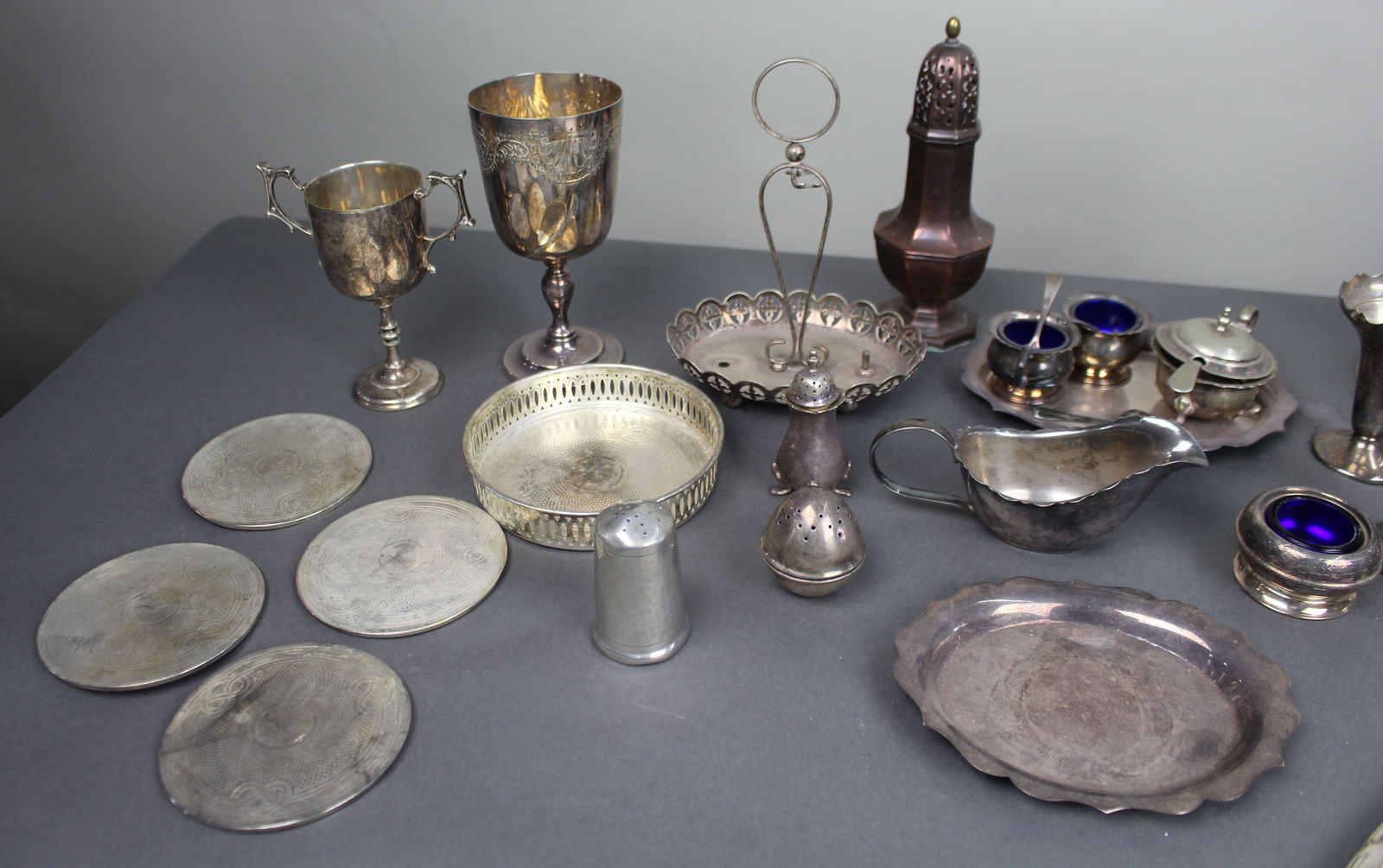 Collection of Antique & Vintage Silver Plate - 3