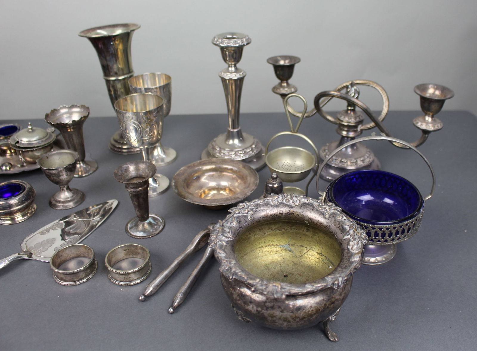 Collection of Antique & Vintage Silver Plate - 5
