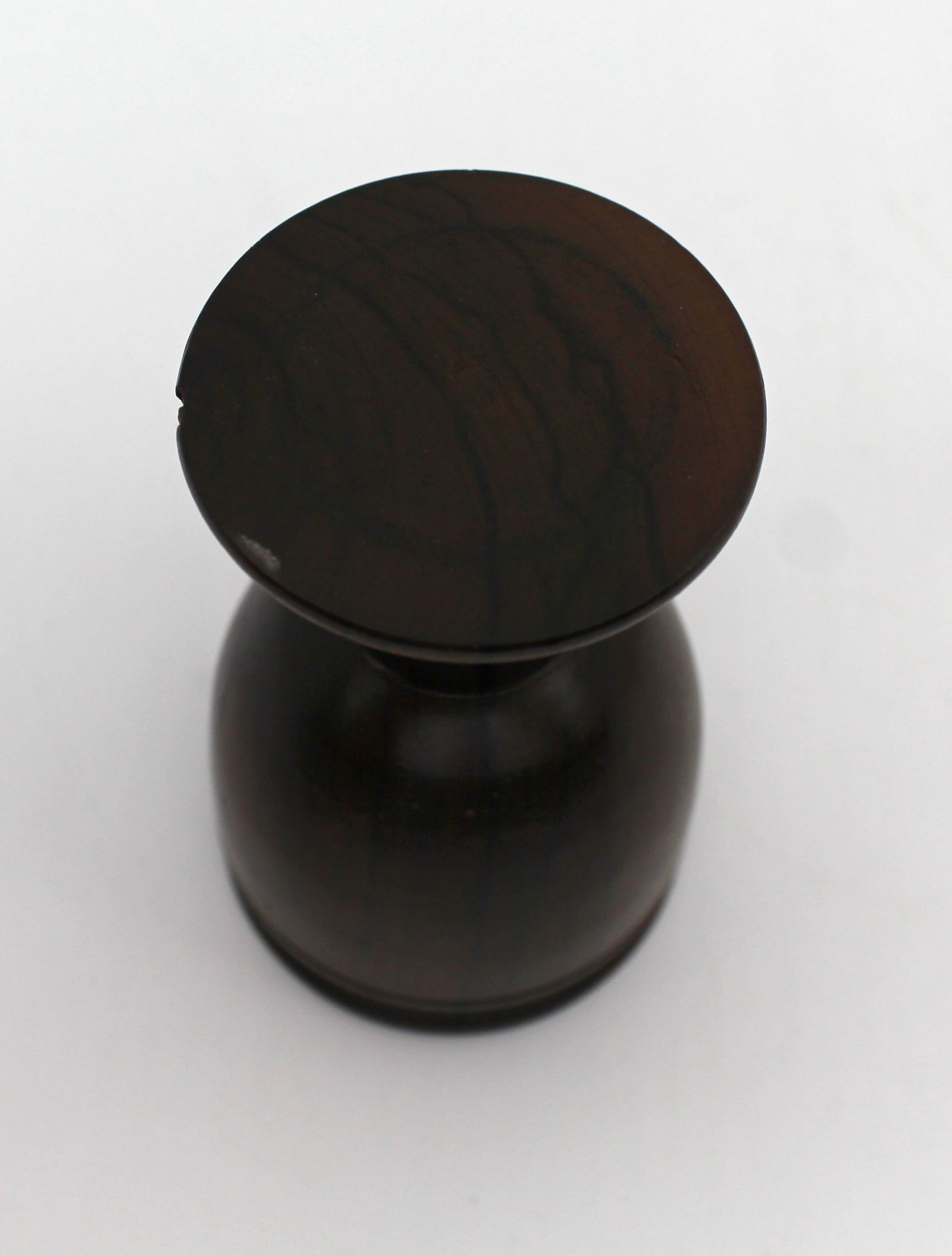Small Turned Rosewood Goblet or Egg Cup, 19th Century - 4