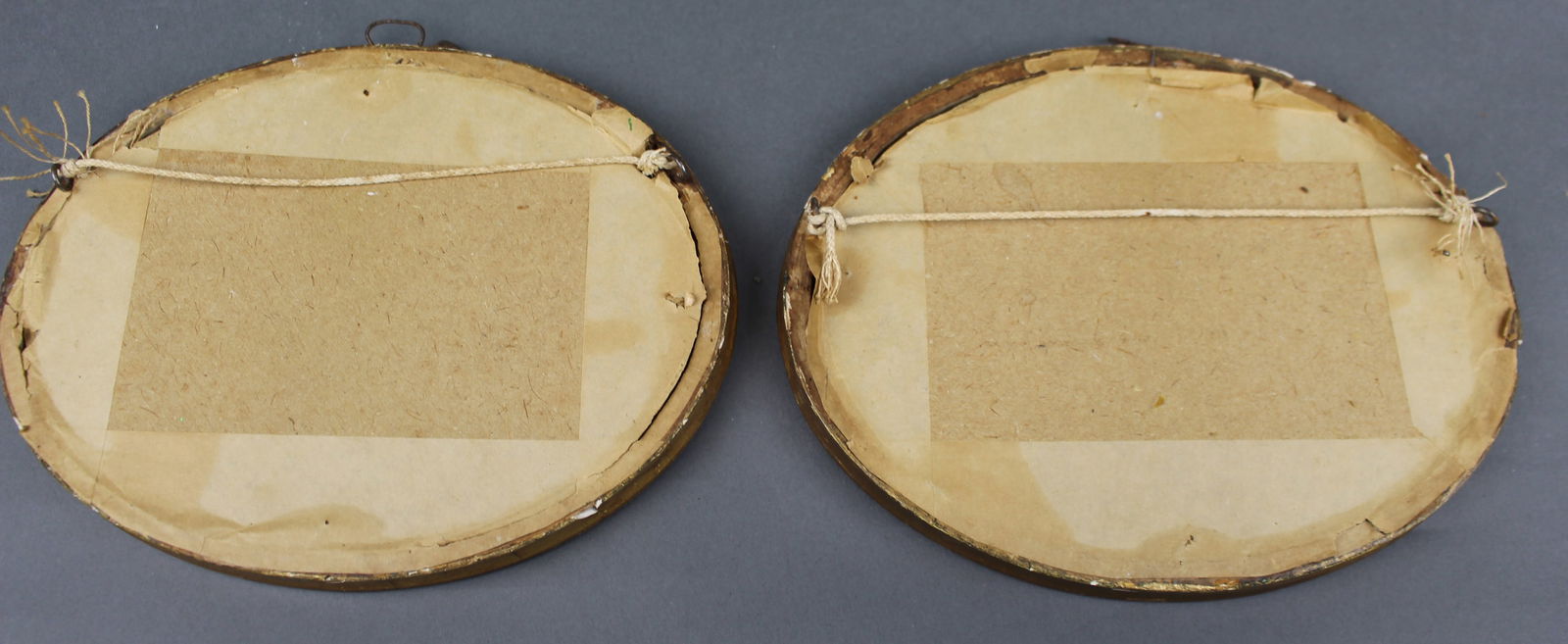 Pair of 19th Century Hand Coloured Rural Genre Prints in Oval Gilt Frames - 4