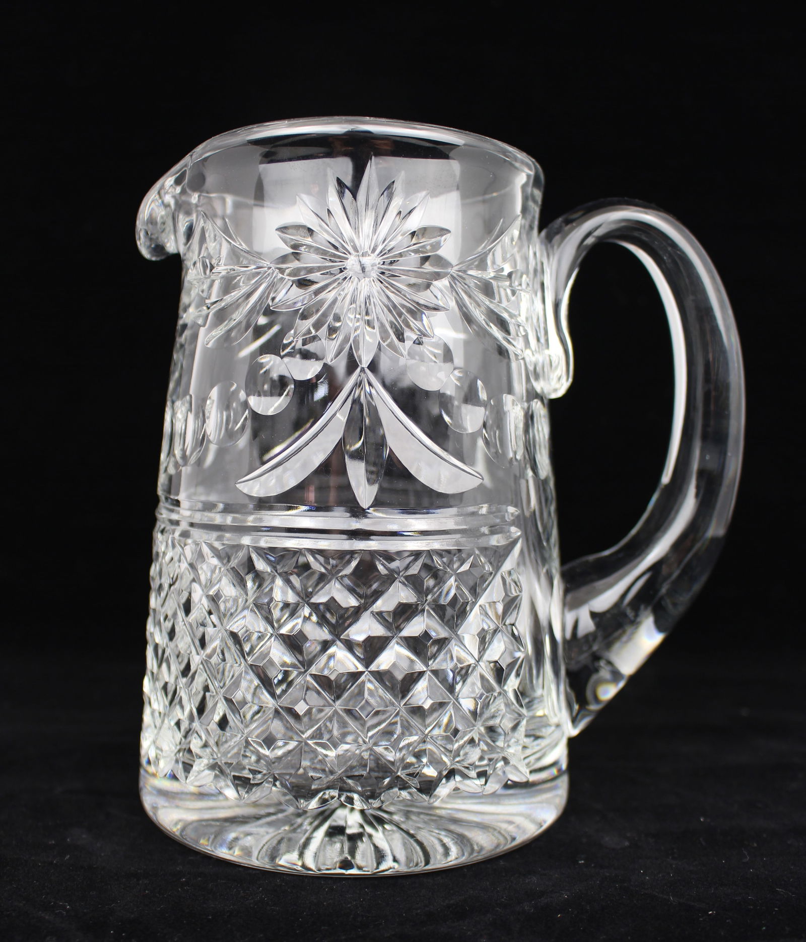 Fine Stuart Crystal Beaconsfield Pattern Cut Glass Jug - 5