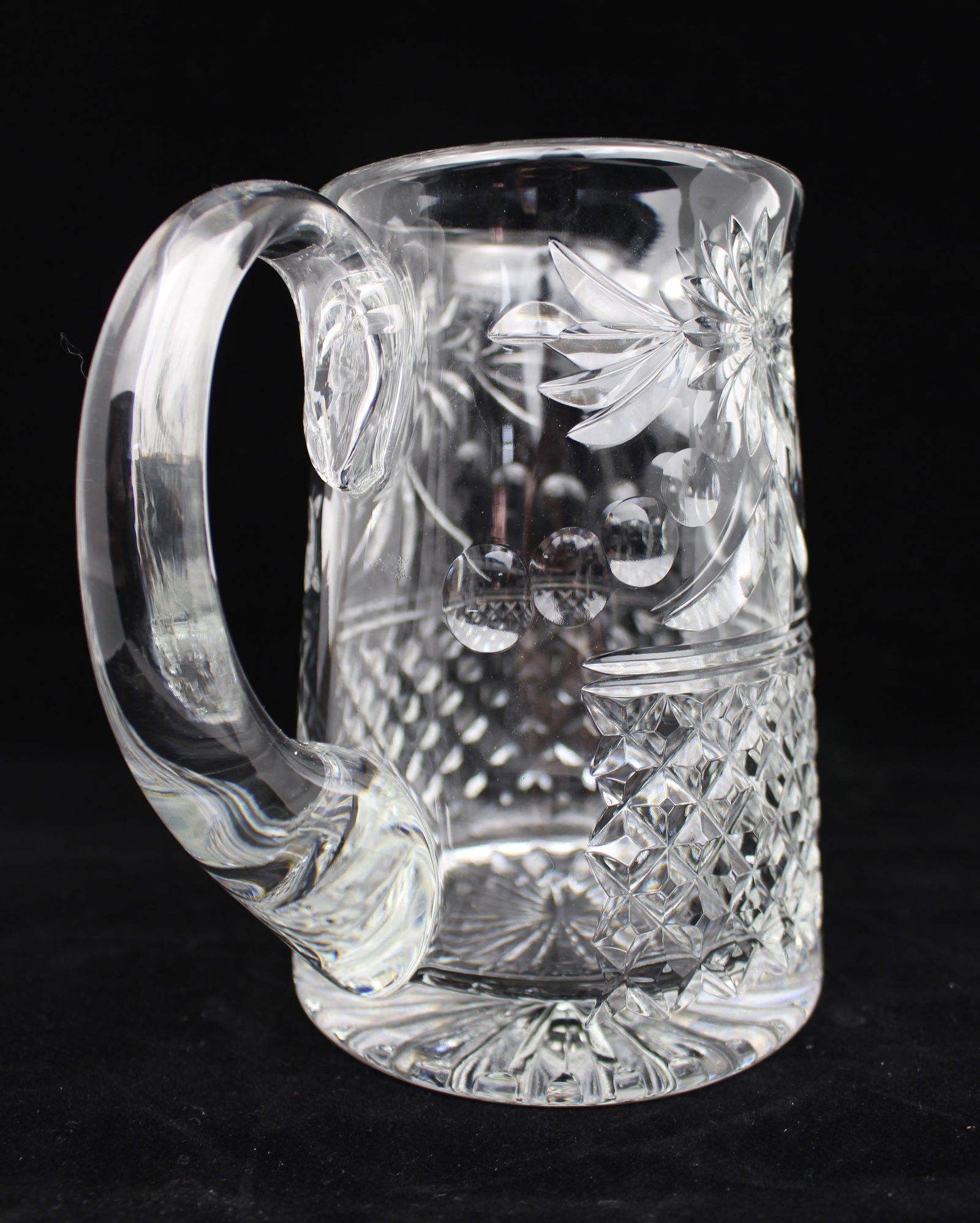 Fine Stuart Crystal Beaconsfield Pattern Cut Glass Jug - 8