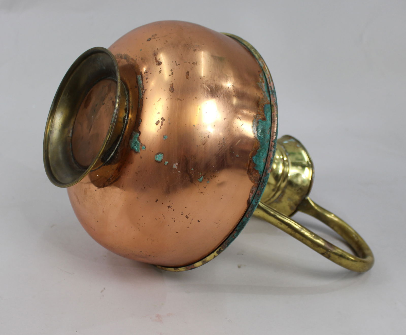 Vintage Copper & Brass Ewer - 4