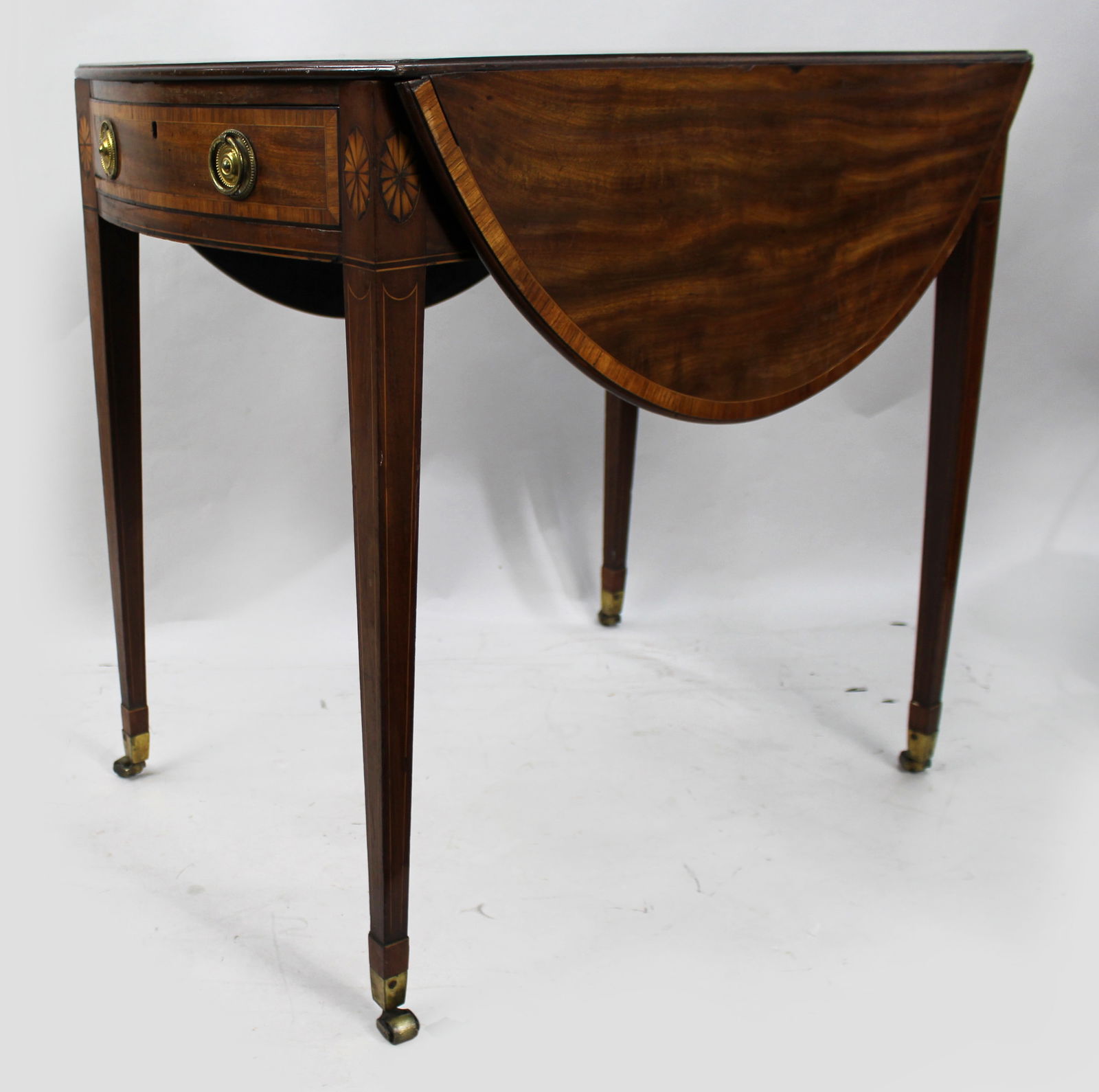 George III Mahogany Pembroke Table - 2