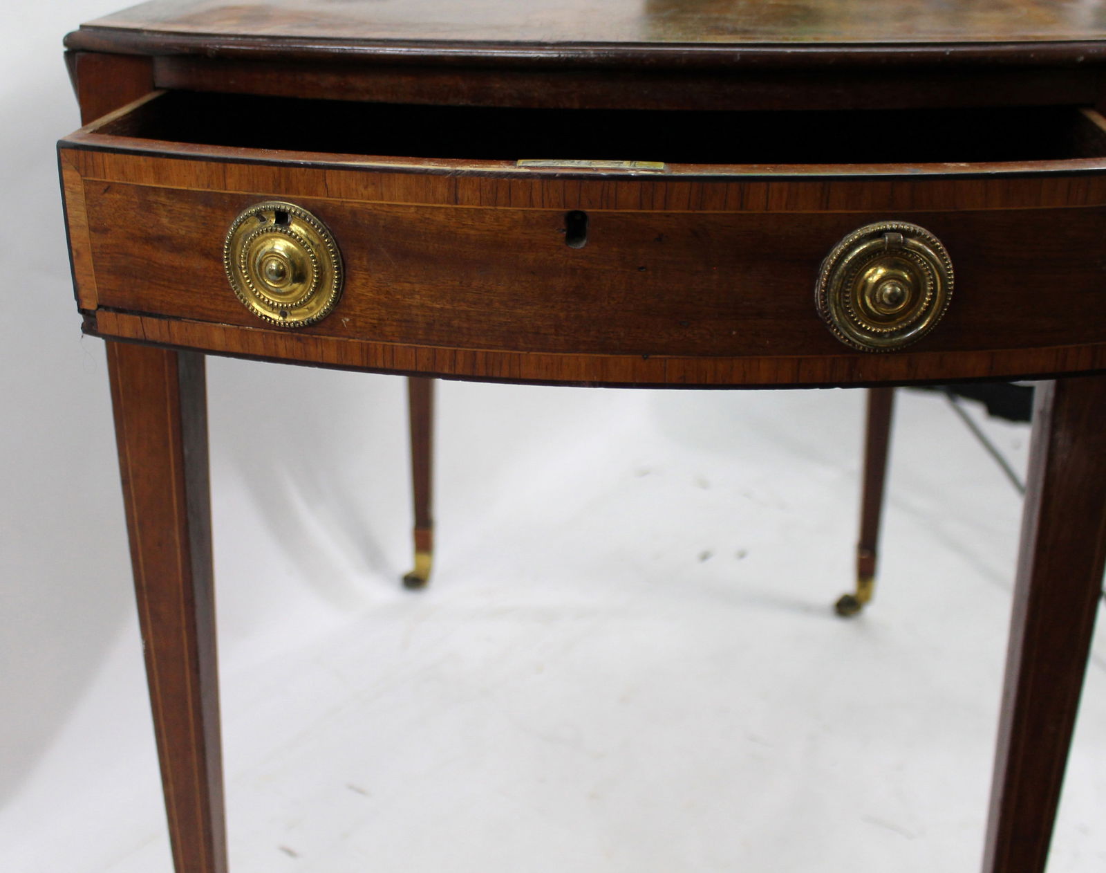 George III Mahogany Pembroke Table - 4