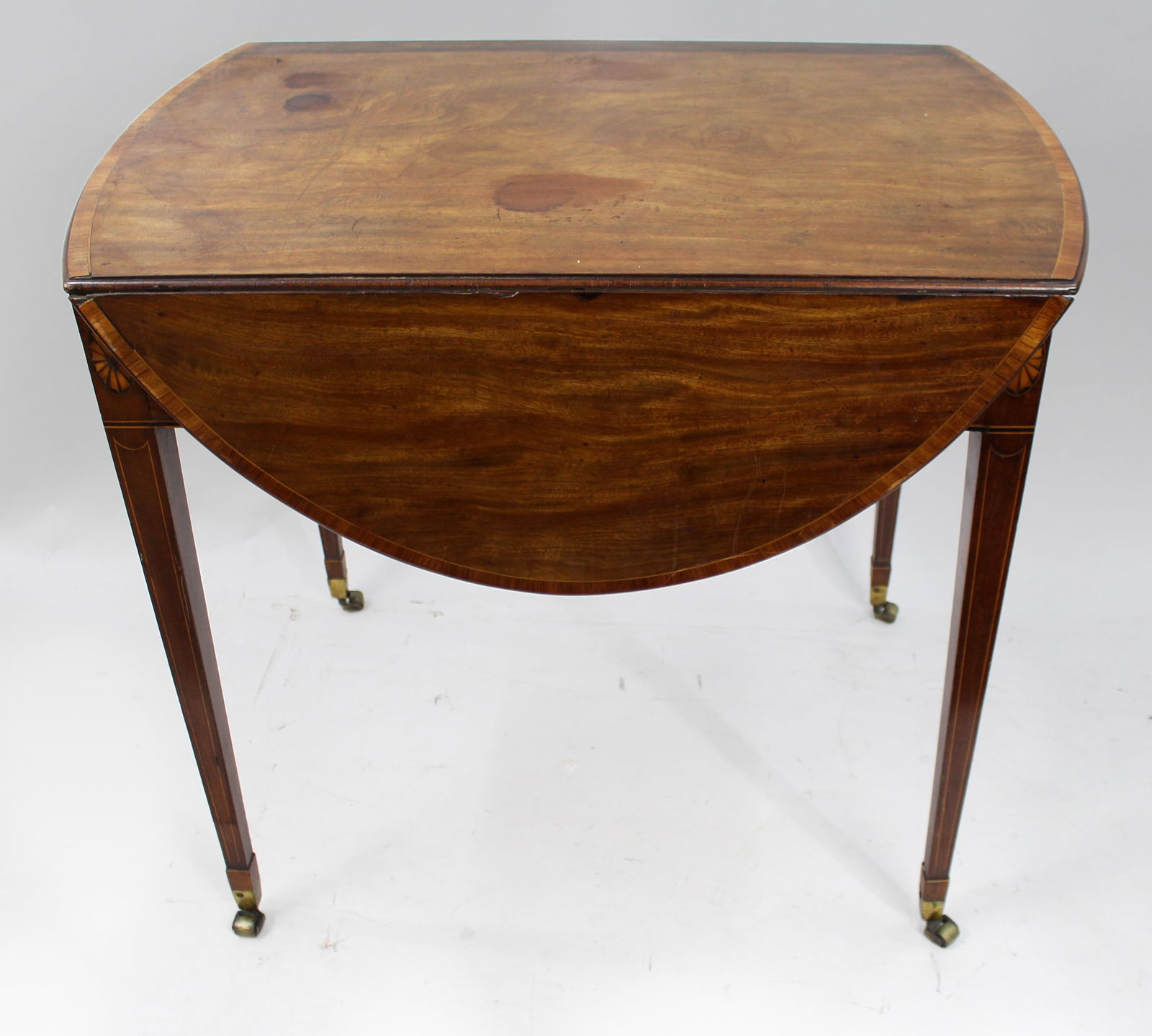 George III Mahogany Pembroke Table - 5