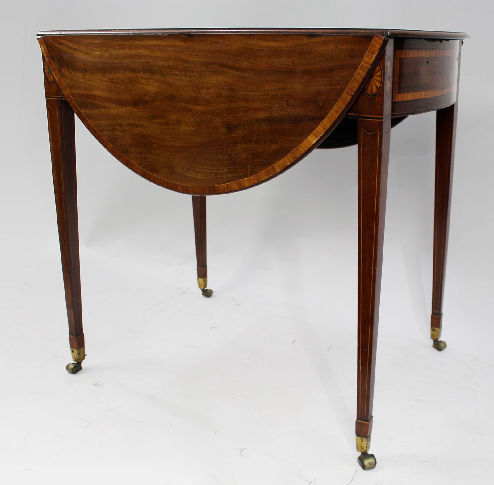 George III Mahogany Pembroke Table - 6