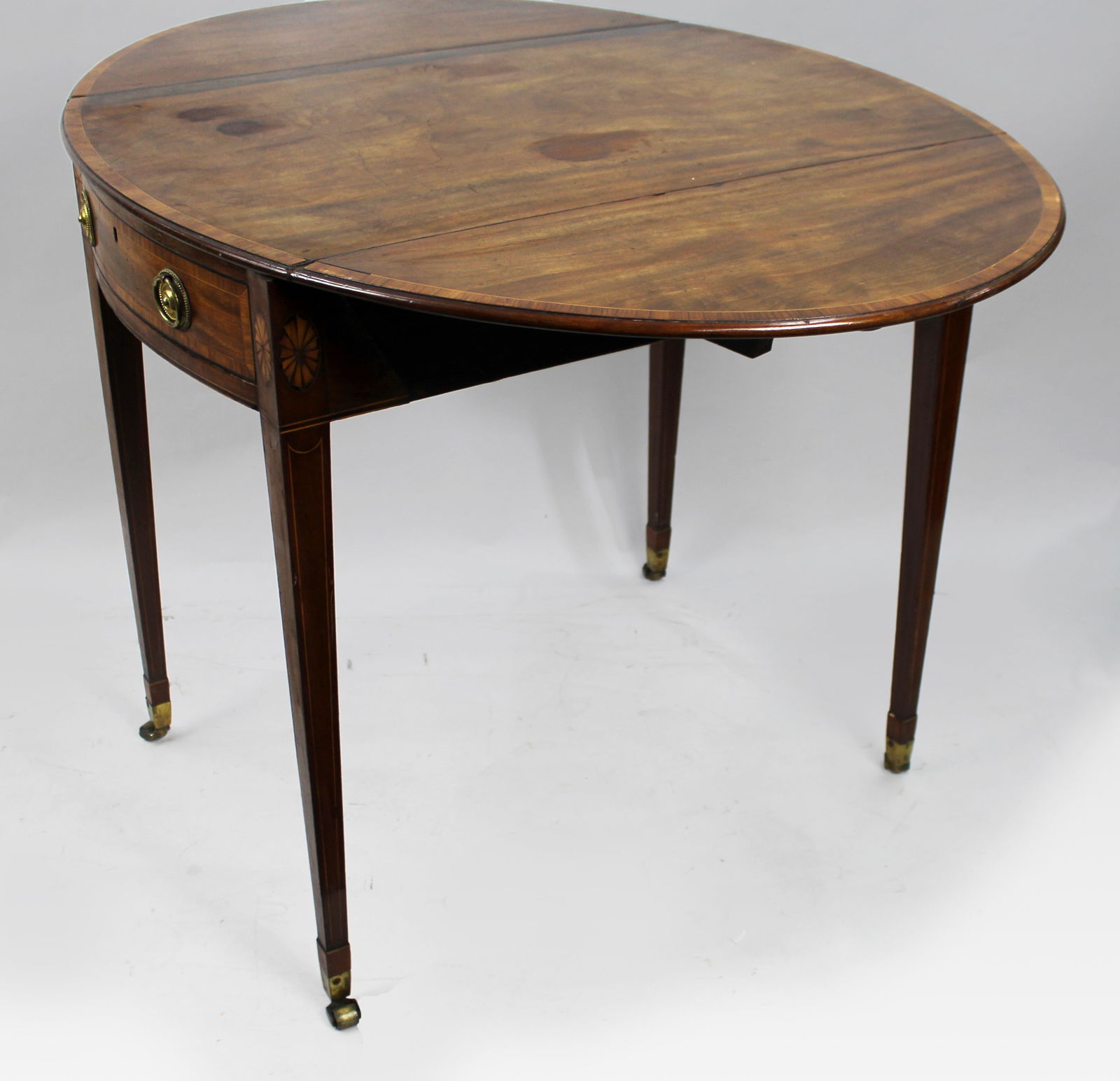 George III Mahogany Pembroke Table - 9
