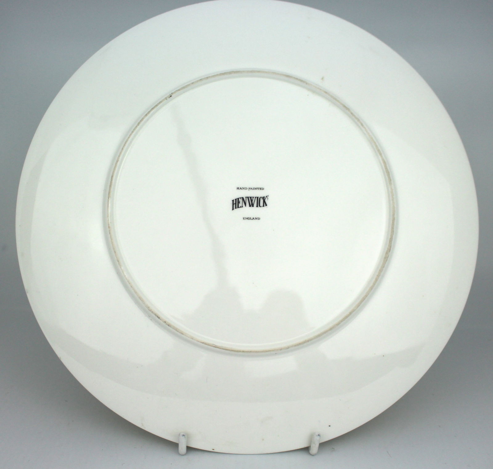 Hand Painted Cabinet Plate by J Smith Worcester - 2