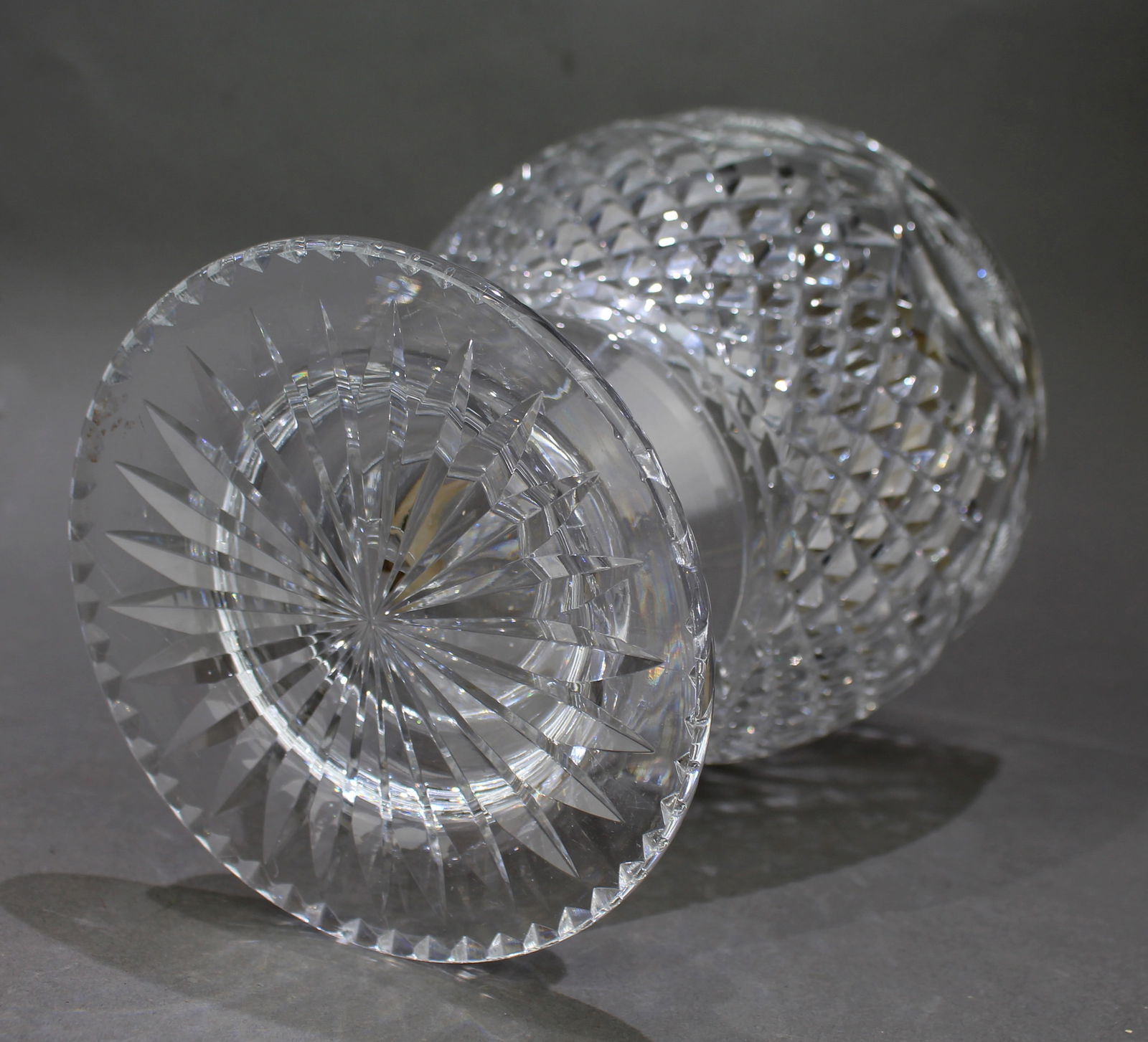 Vintage Crystal Vase - 3