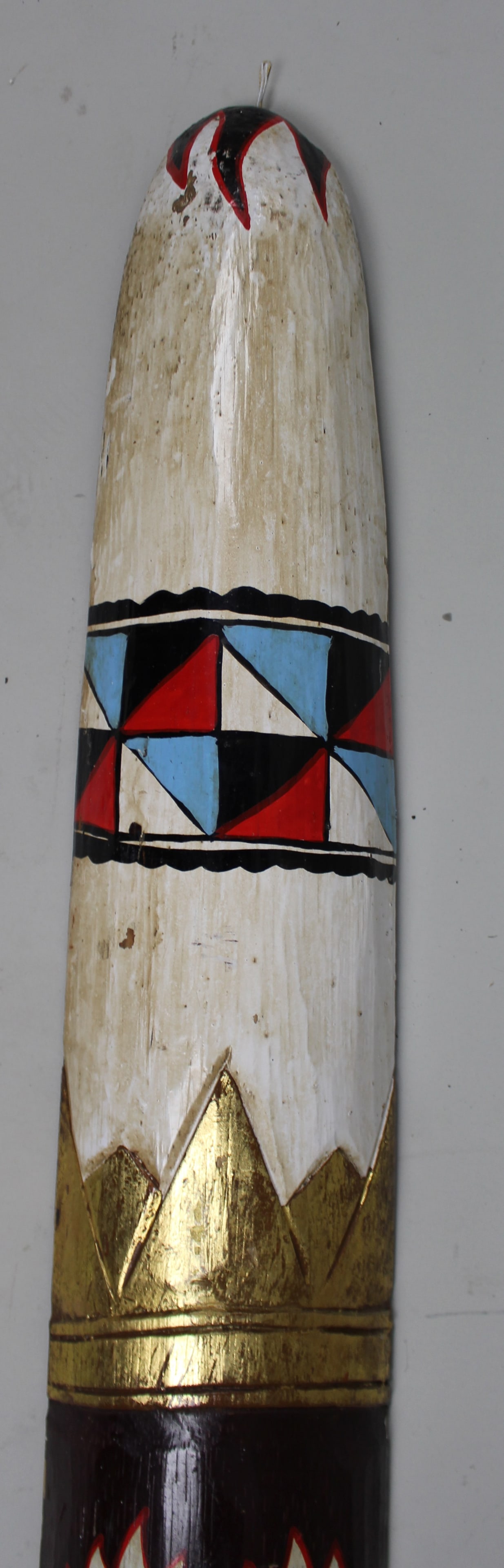 Hand Painted African Tribal Mask Art - 2