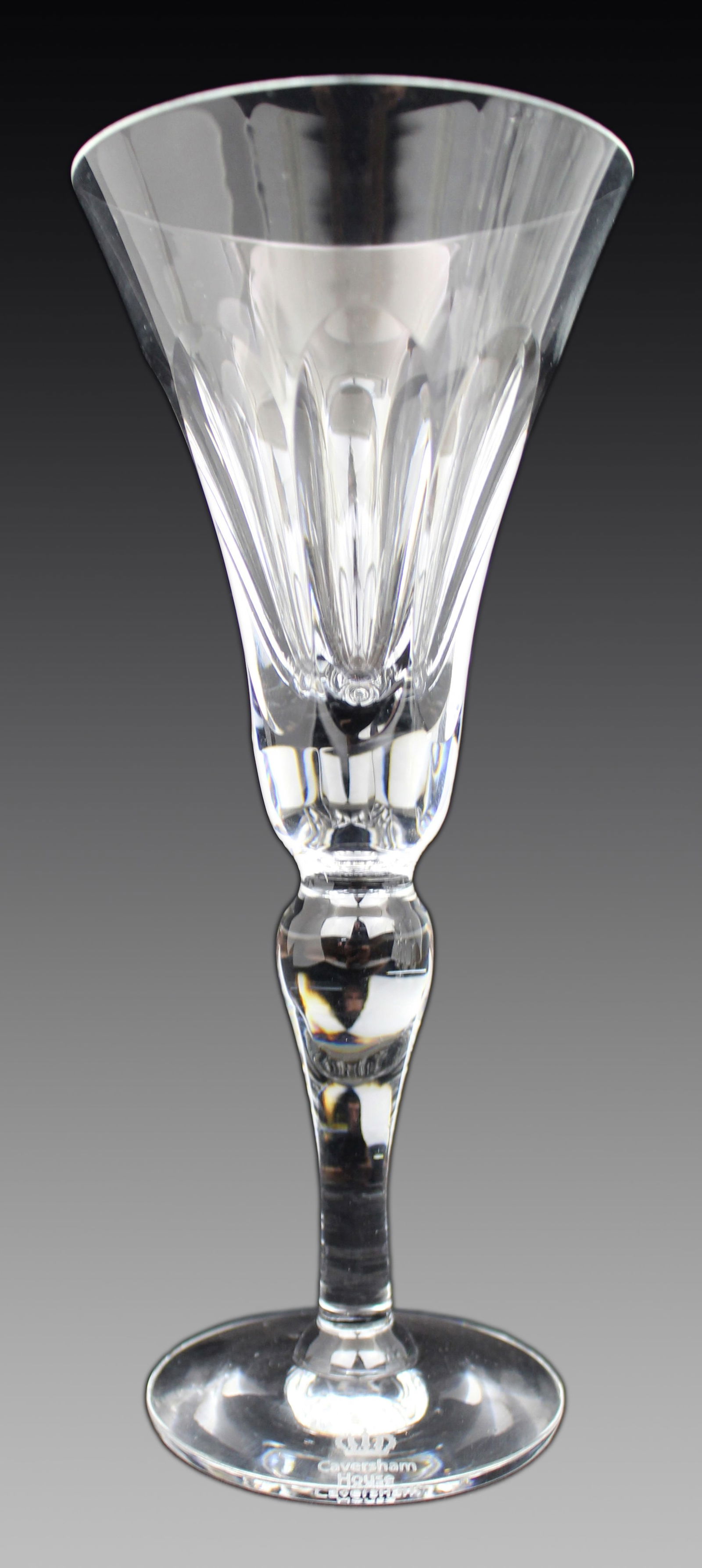 Complete Suite of 36 Hand-Cut Crystal Glasses by Tudor Crystal - 2