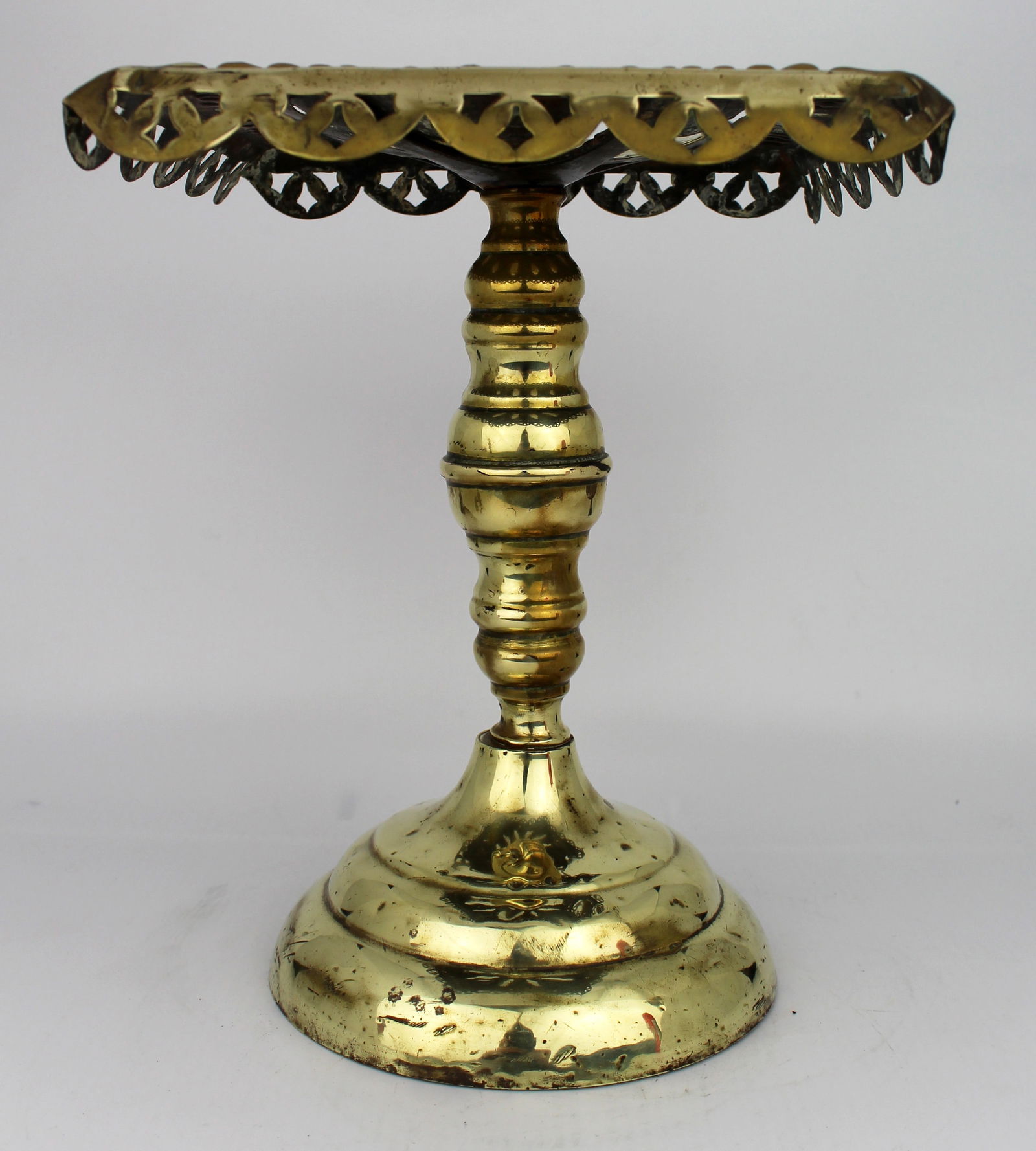 Antique Georgian Brass Trivet - 4