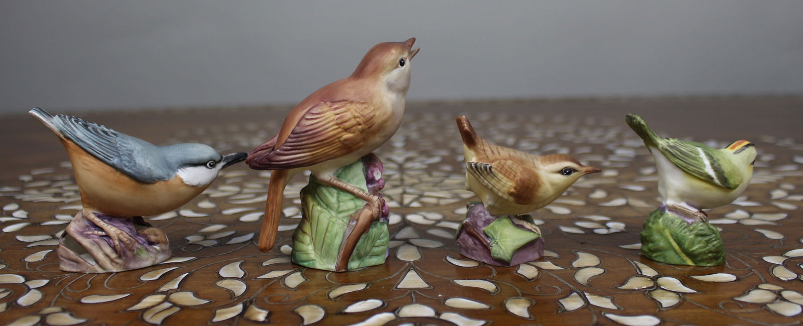 Collection of 4 Vintage Porceain Birds - 2