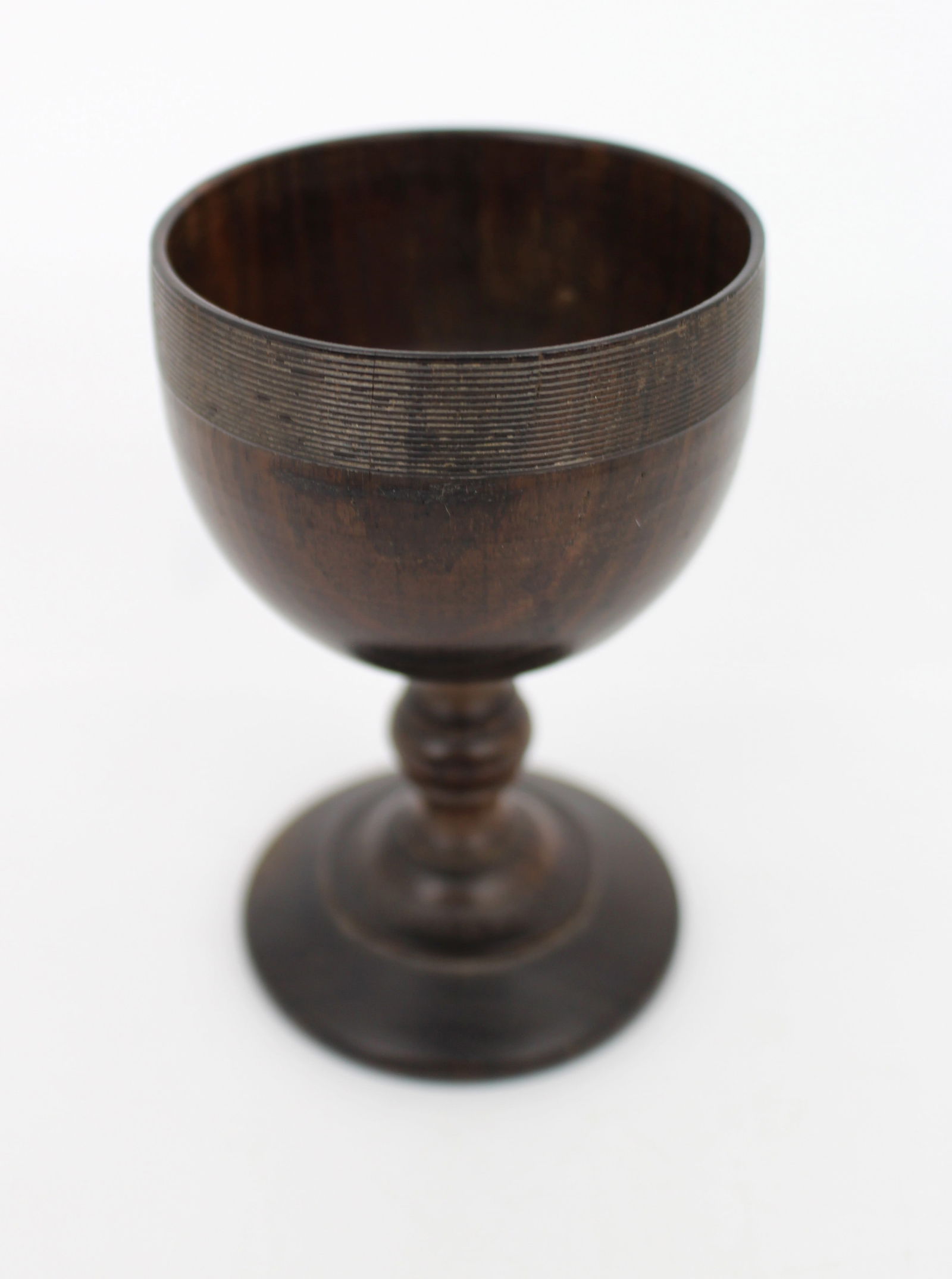 Turned Wooden Goblet, 19th Century - 2