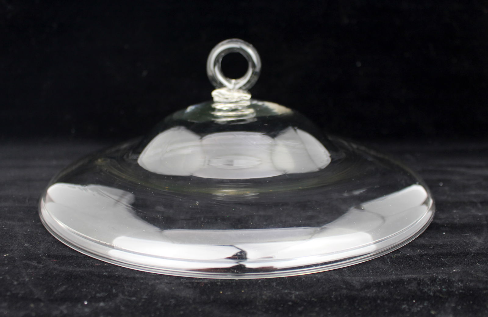 Antique Hand-Blown Glass Smoke Bell c.1890 (1 of 5)