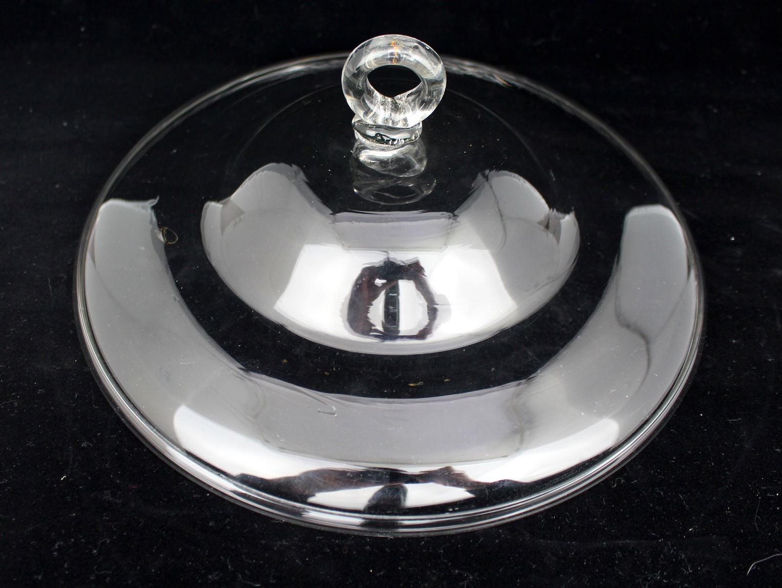 Antique Hand-Blown Glass Smoke Bell c.1890 - 2