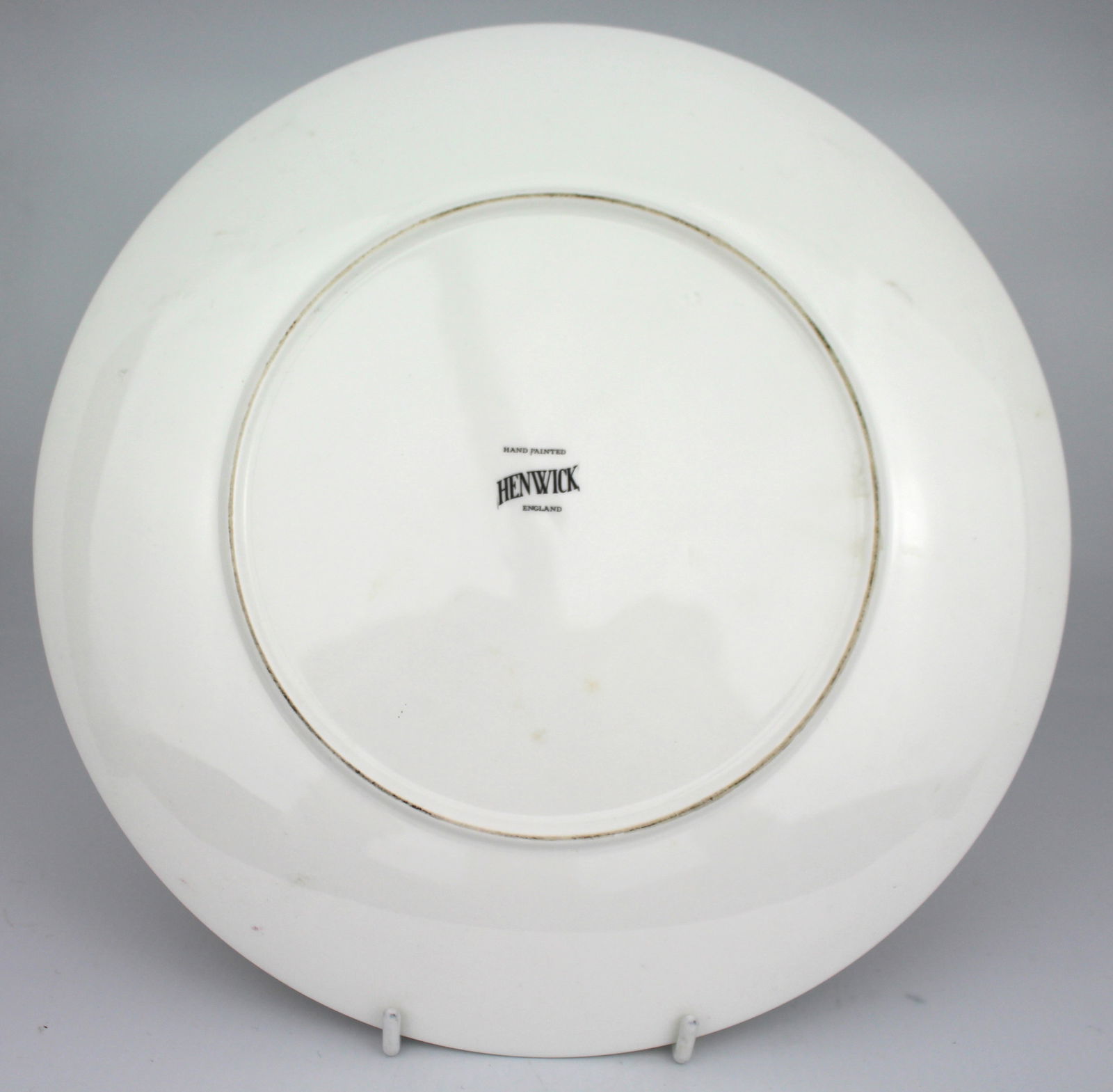 Hand Painted Landscape Henwick Cabinet Plate by J Smith - 2