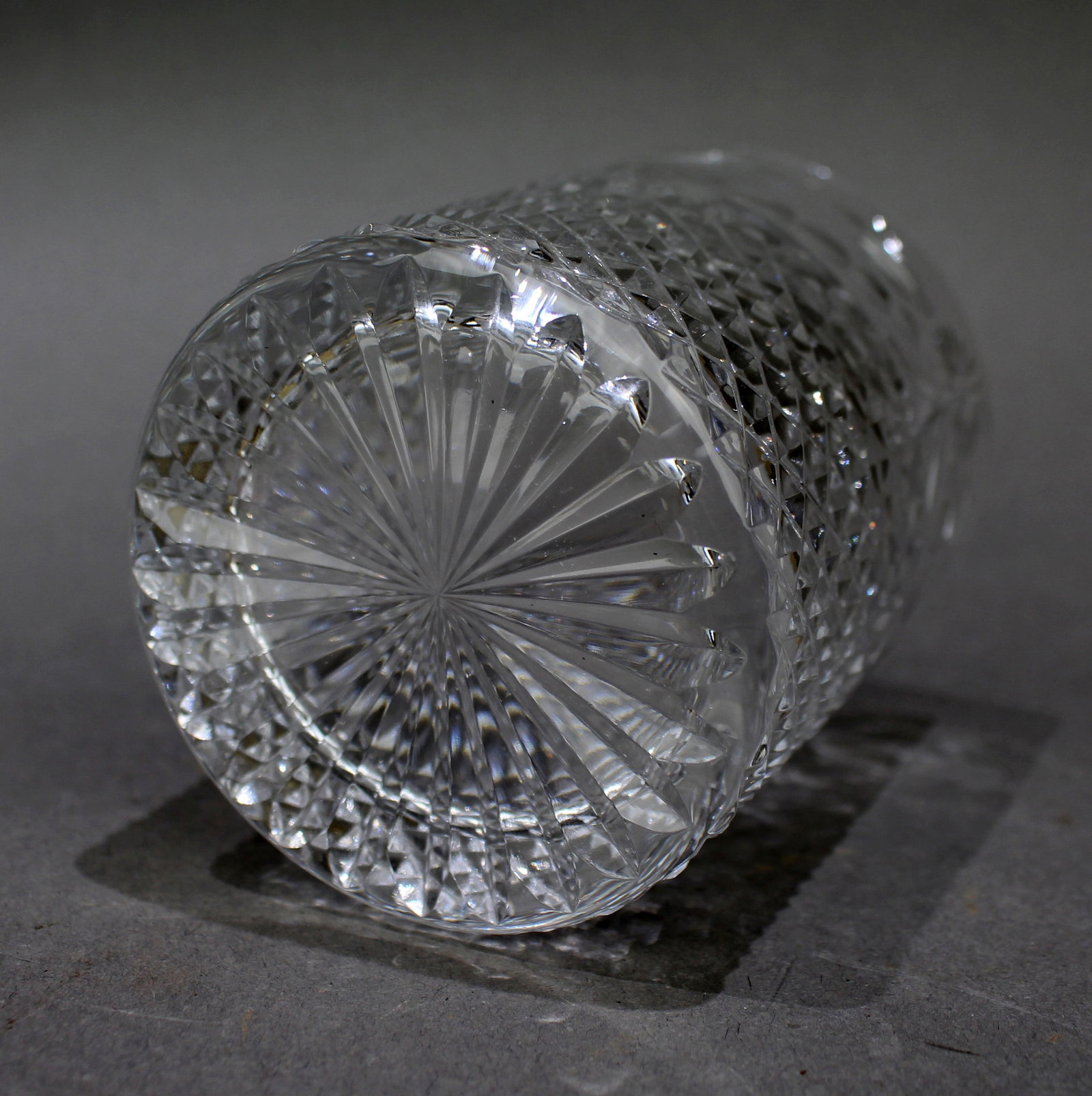 Set of 6 Stuart ""Beaconsfield"" Cut Crystal Tumblers - 4