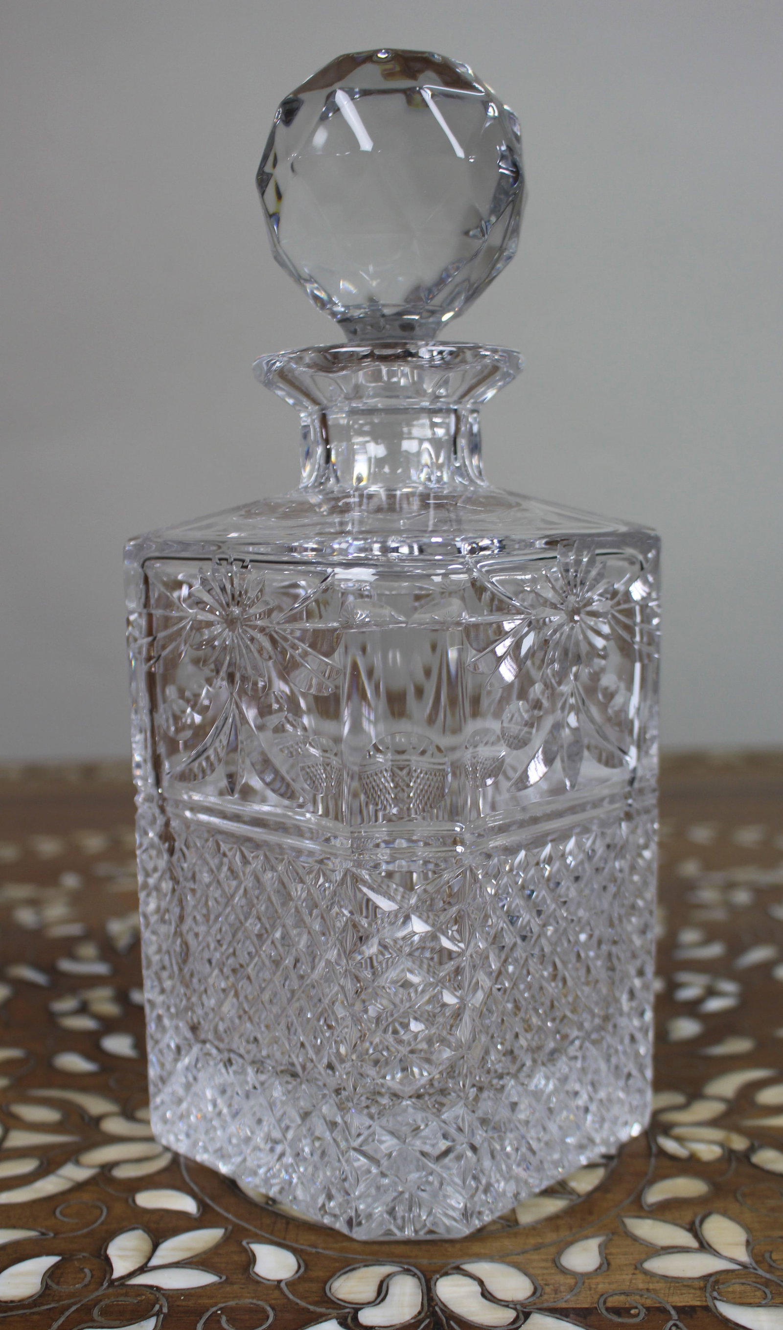 Stuart Beaconsfield Cut Spirit Decanter - 2