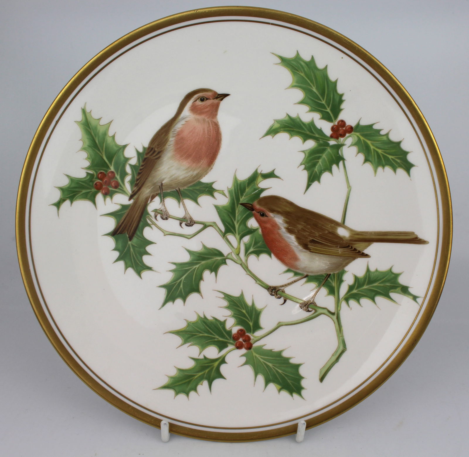 Set of 4 Spode Bird Plates - 7