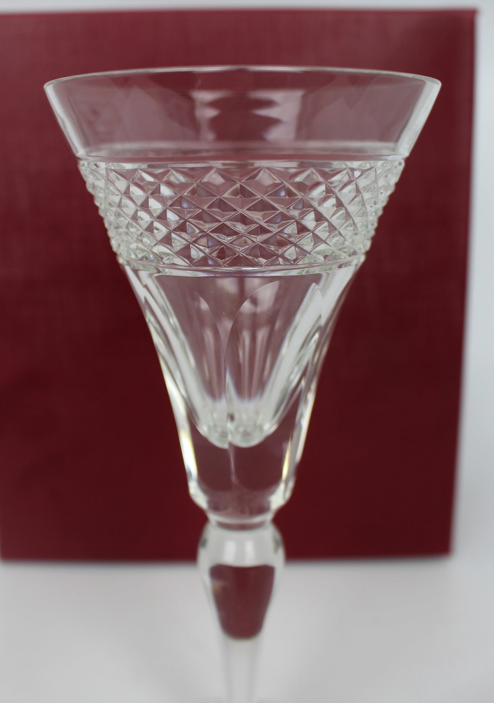 Set of 6 Tudor Crystal Castile Pattern Wine Glasses - 5