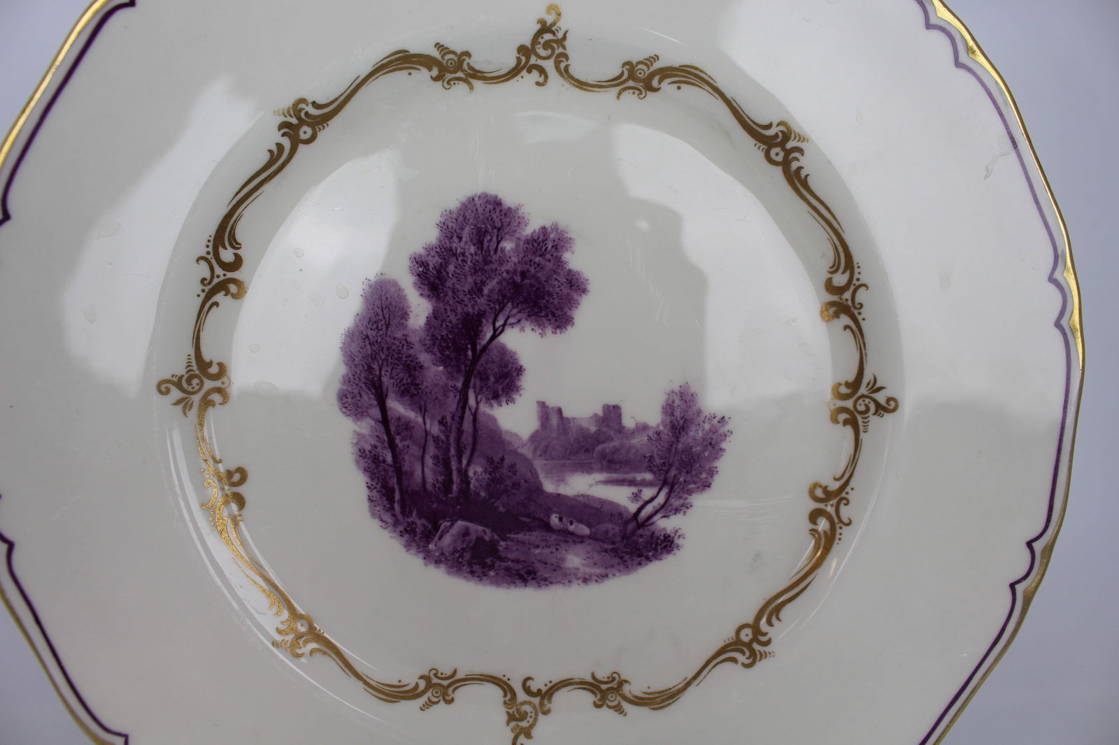 Royal Worcester The Chamberlain Cabinet Plate 1950 - 2