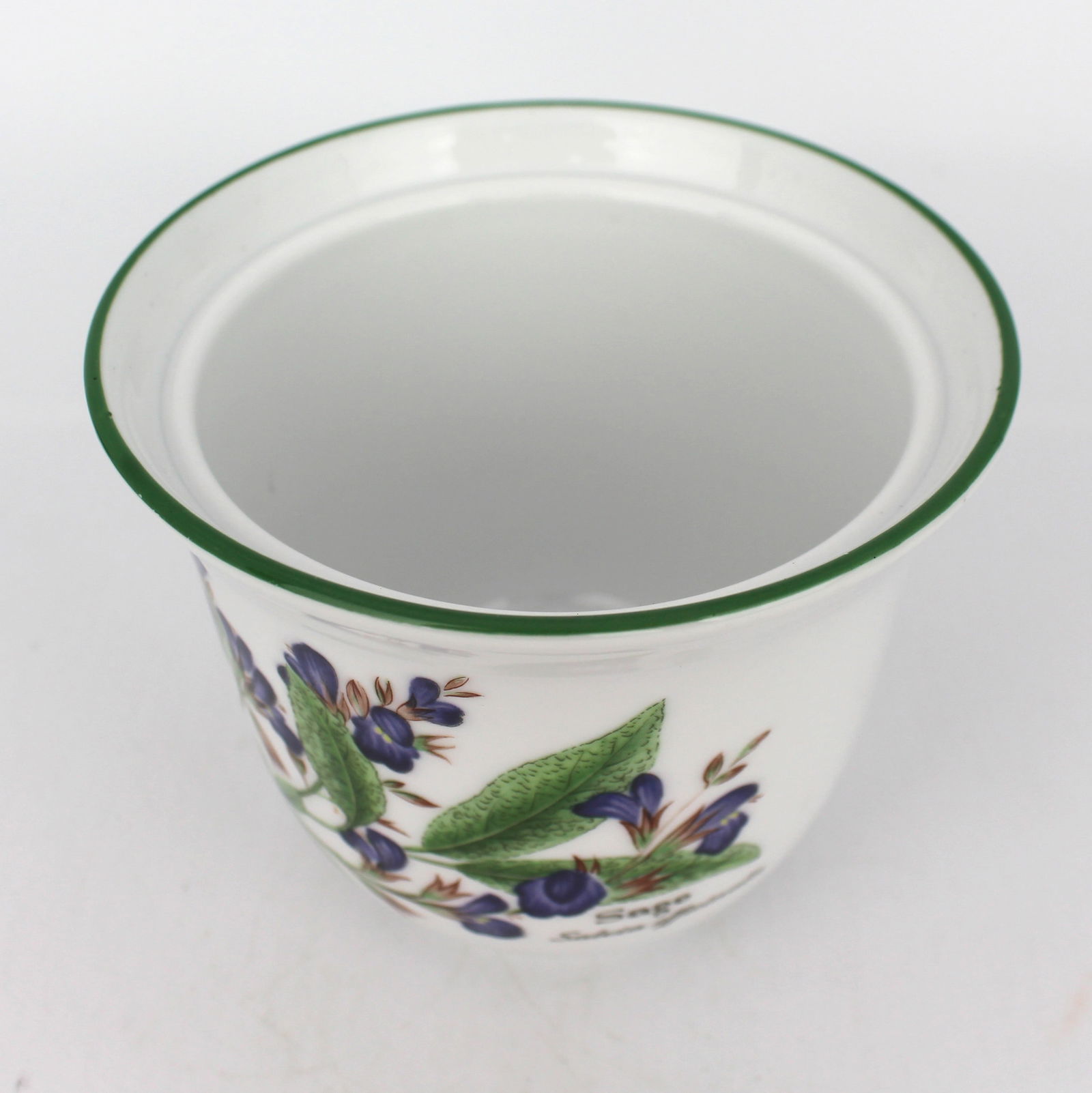 Royal Worcester Herbs Series Pot – Sage (Salvia Officinalis) – 1990 - 3