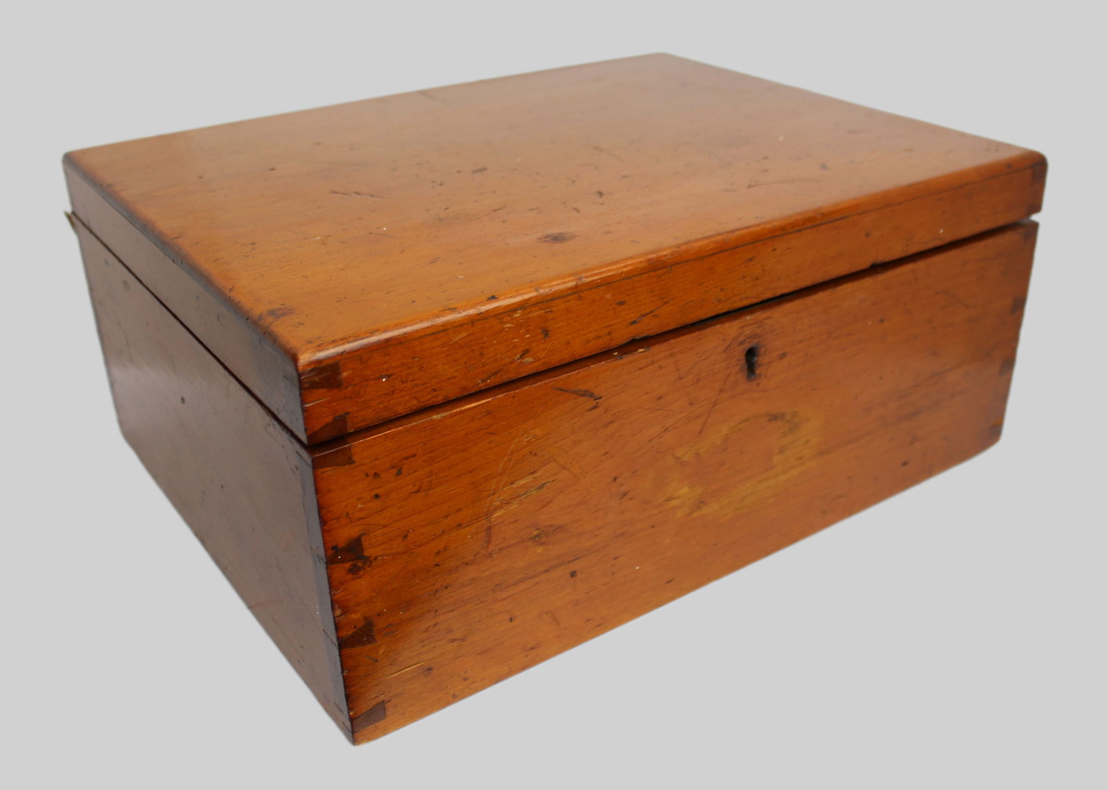 Late Victorian/Edwardian Satinwood Case Caddy - 2