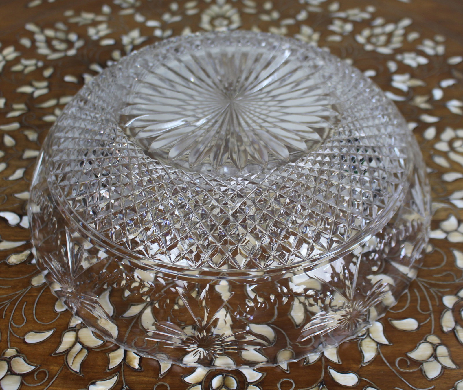 Fine Stuart Crystal Beaconsfield Cut Glass Centrepiece Bowl - 6