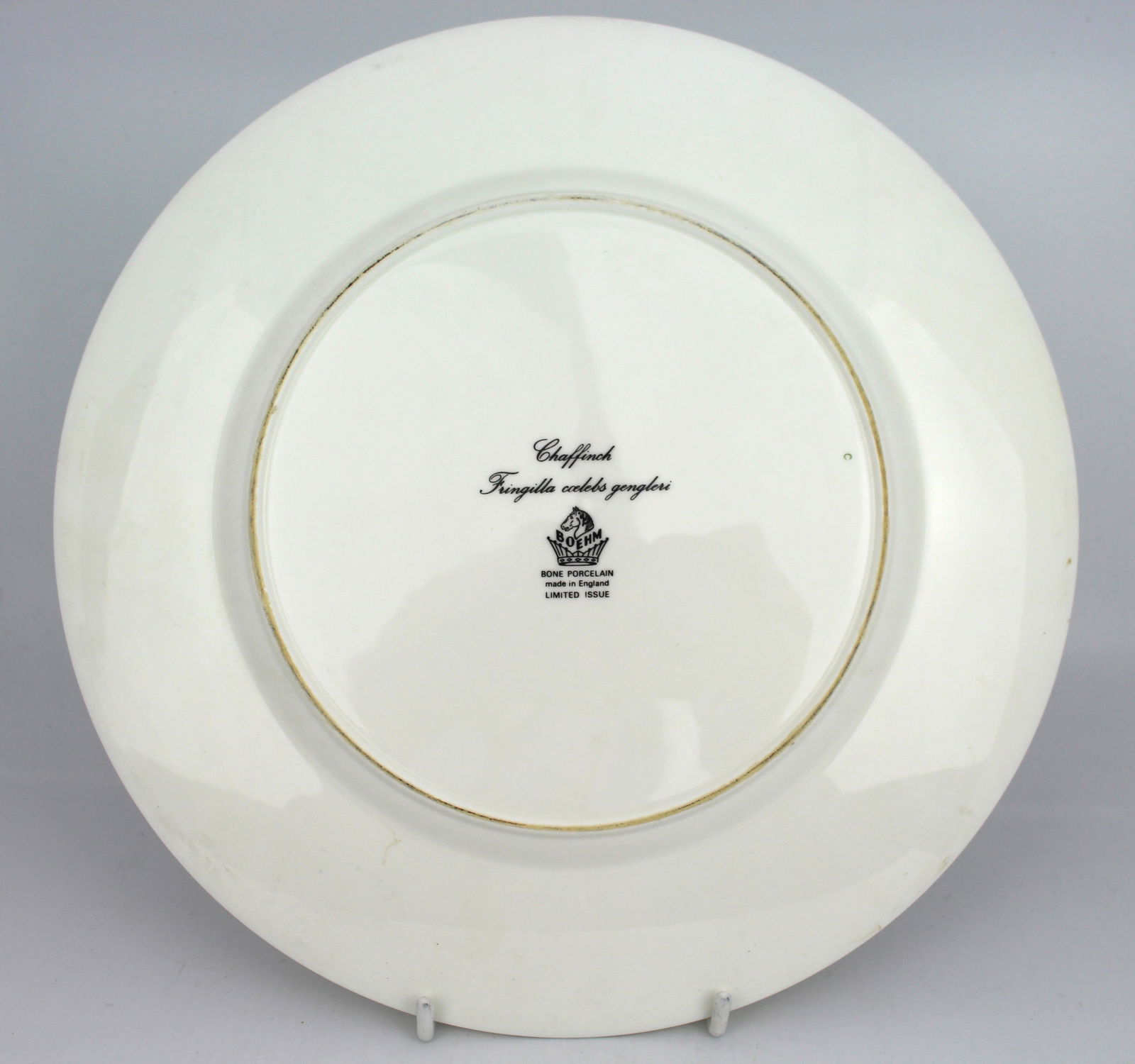 Pair of Boehm Porcelain Bird Plates - 3