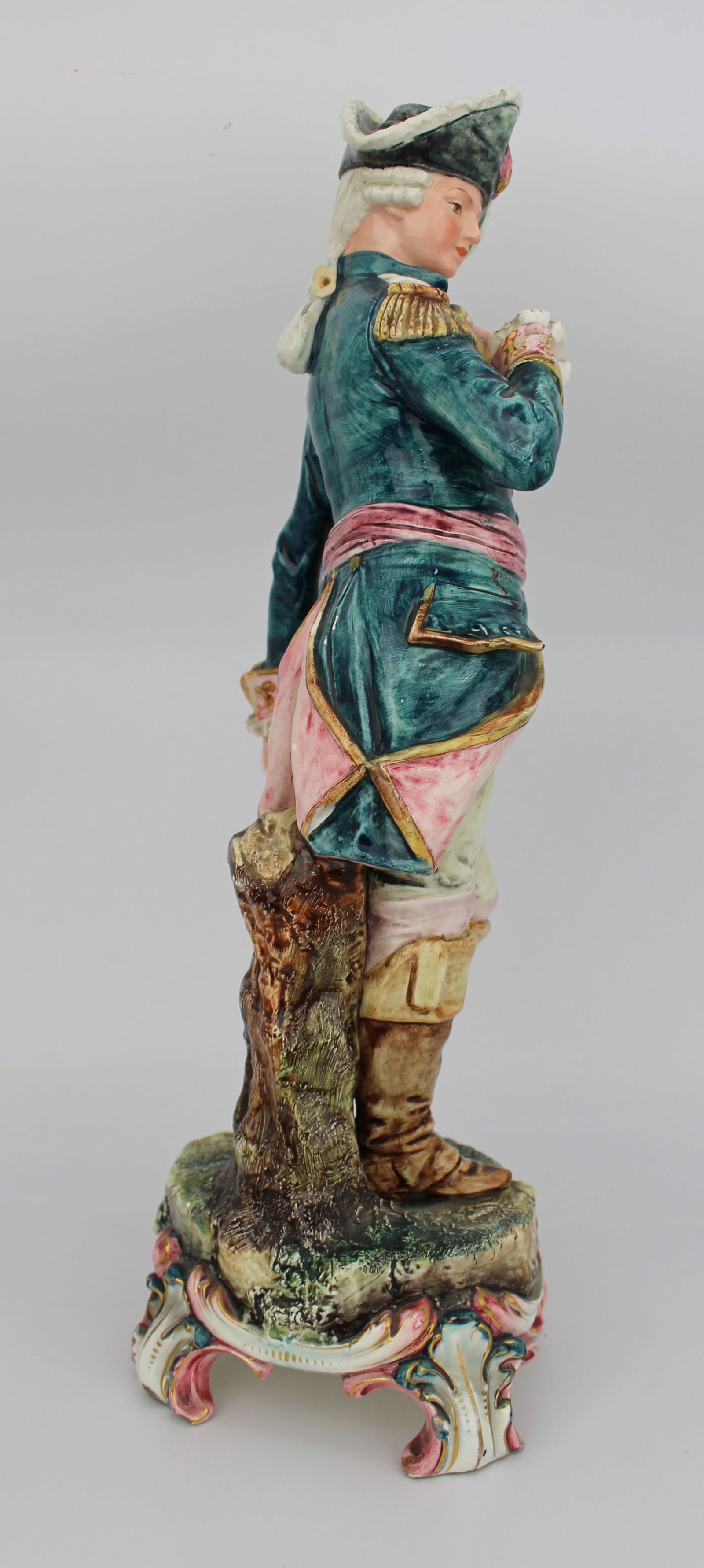 Early 20th c. Austrian Porcelain Military Officer - 2