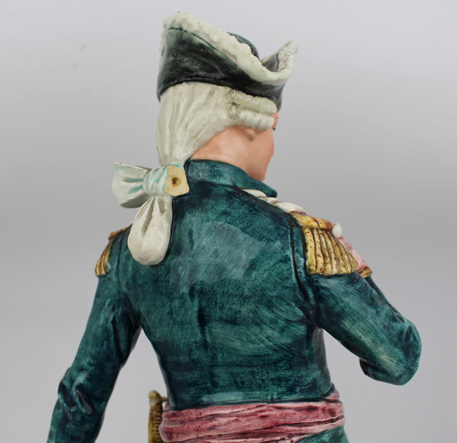 Early 20th c. Austrian Porcelain Military Officer - 5
