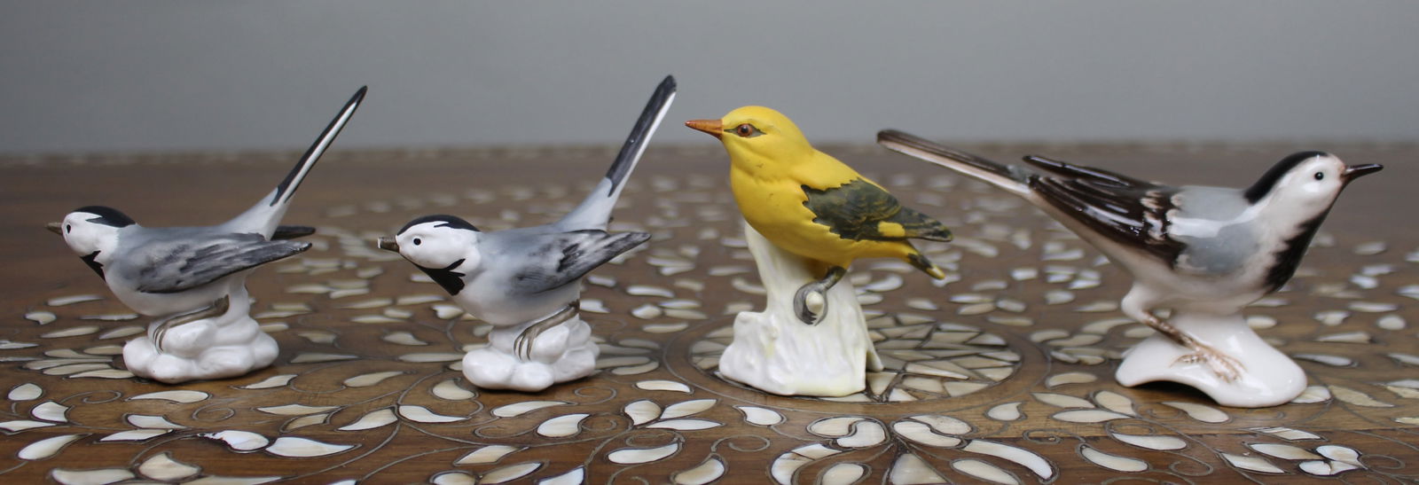 Collection of 4 Vintage Goebel Porceain Birds - 2